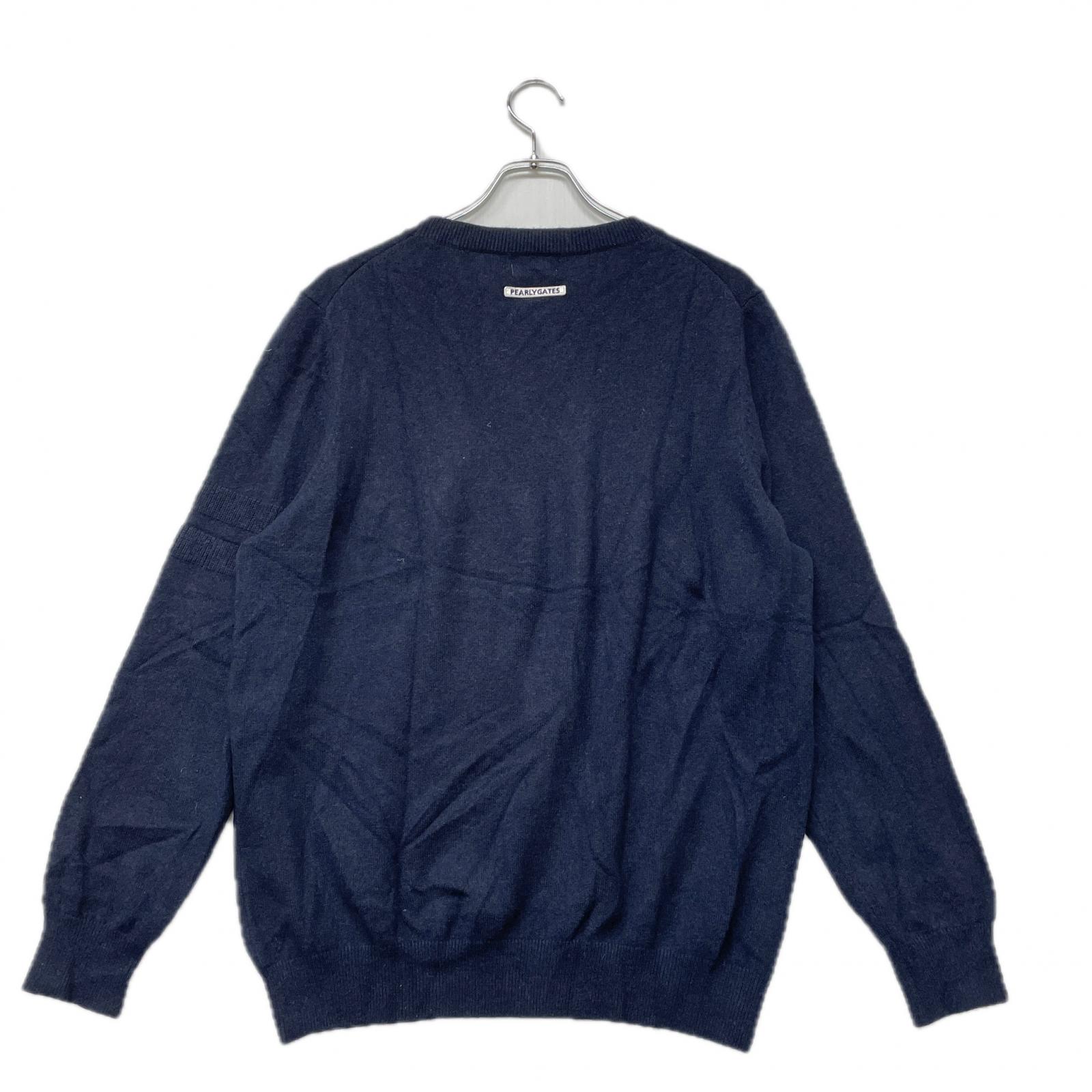 中古 メンズ パーリーゲイツ PEARLY GATES ニット 6(LL) 紺