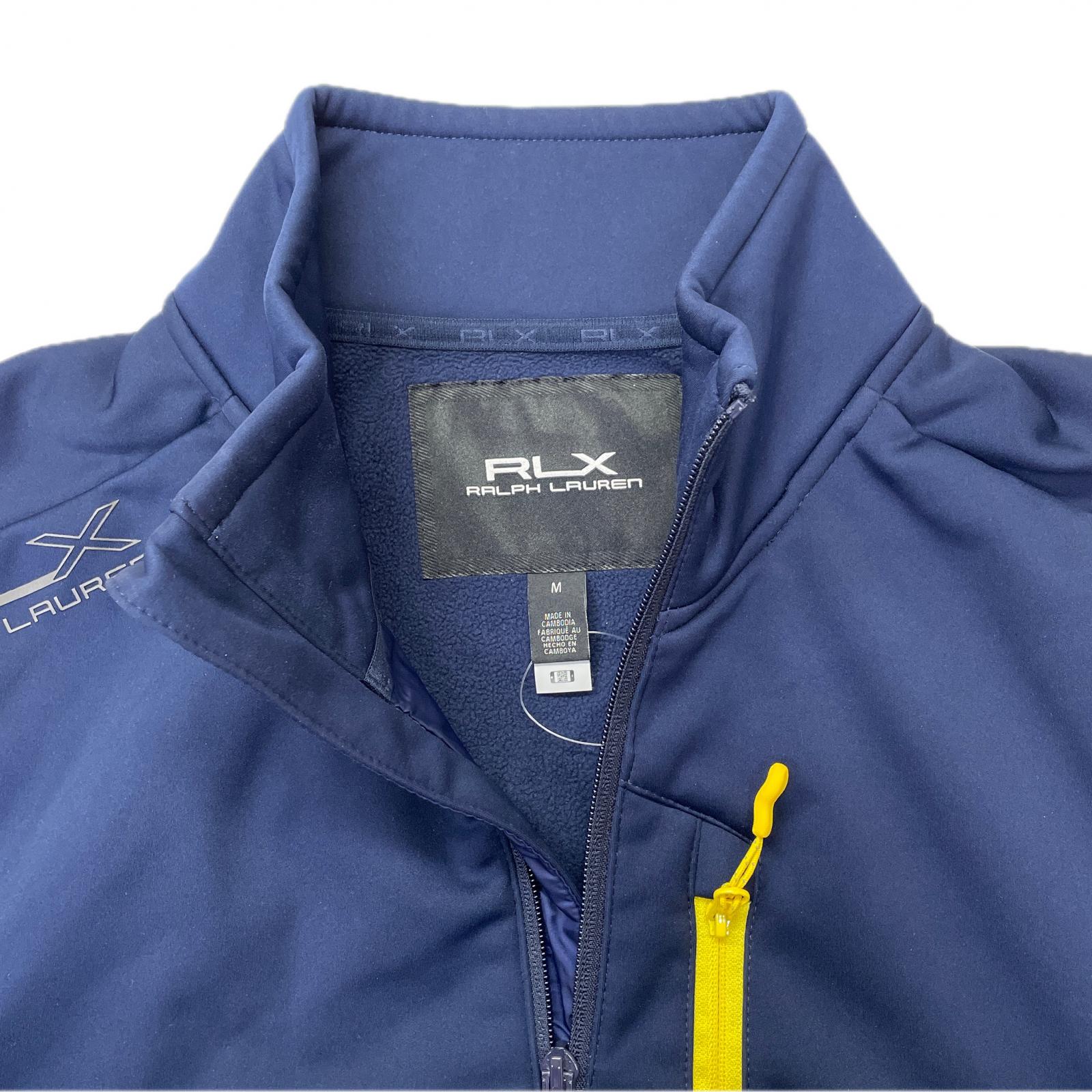 coco 中古 アールエルエックス ラルフローレン RLX RALPH LAUREN メンズ ニットアウター XS 黒 ブラック フルジップ シンプル 小さい 中古 メンズ アールエルエックス ラルフローレン RLX RALPH