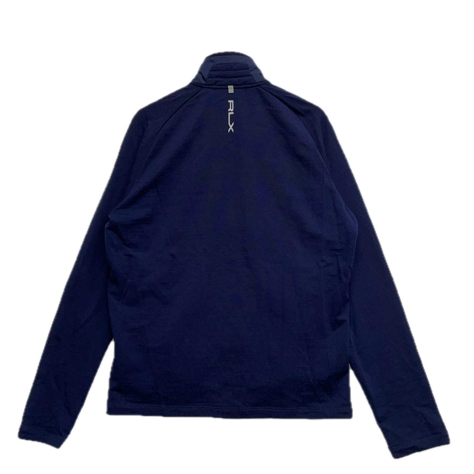 coco 中古 アールエルエックス ラルフローレン RLX RALPH LAUREN メンズ ウィンドブレーカー S 紺 ネイビー ダブルジップ 中古 メンズ アールエルエックス ラルフローレン RLX RALPH