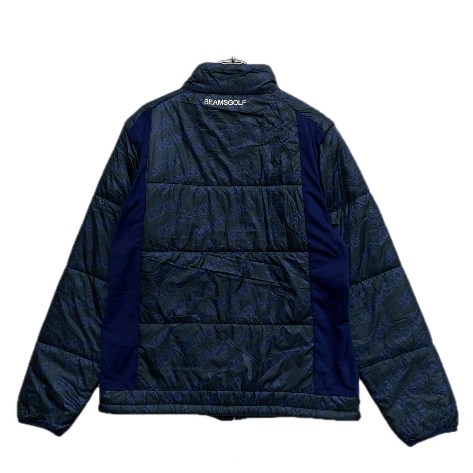 中古 メンズ ビームスゴルフ BEAMSGOLF フルジップアウター L 紺