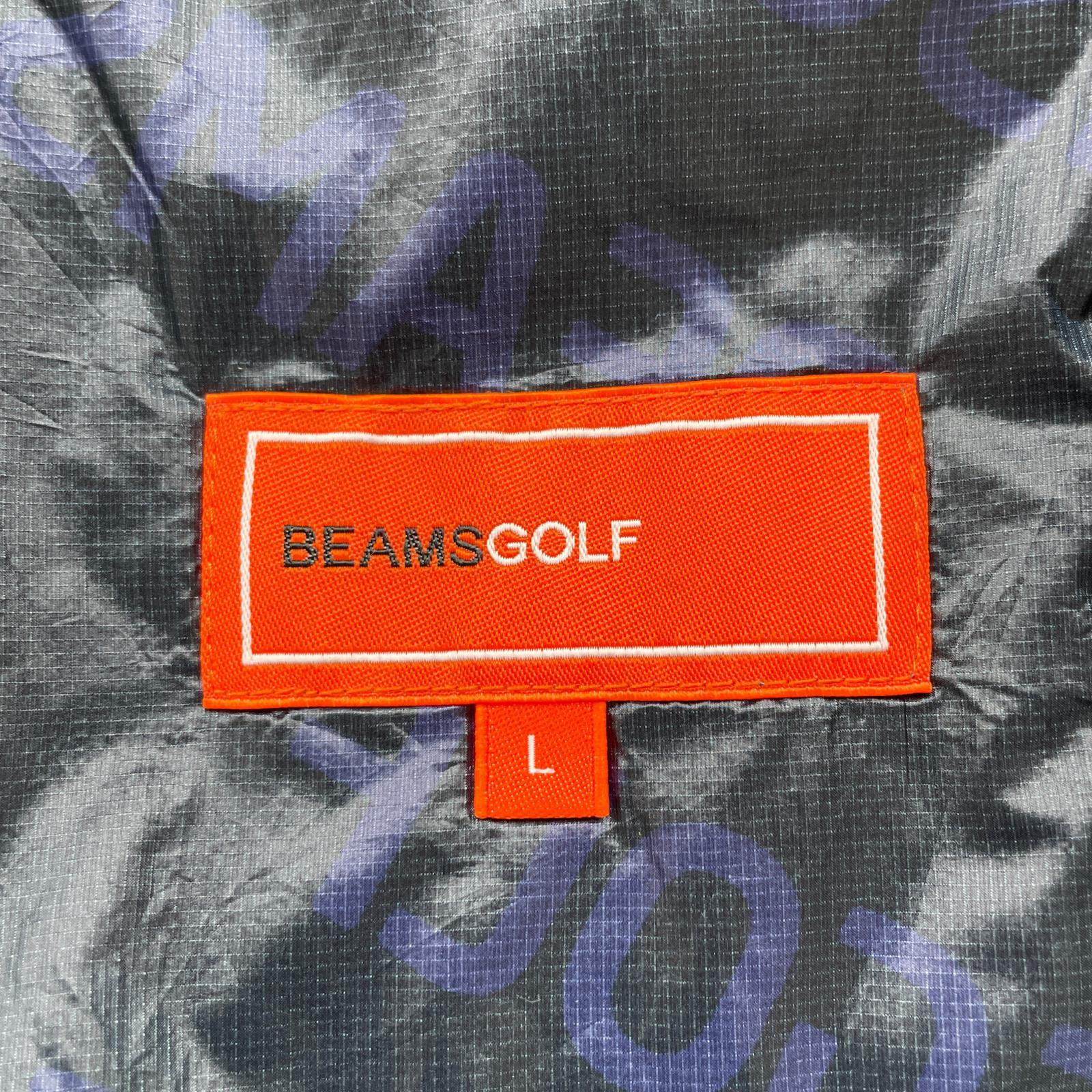 BEAMS - coco 中古 ビームスゴルフ BEAMSGOLF メンズ ブルゾン L 紺×白×赤 半袖ダブルジップアウター 中綿入 1240101164696_1.jpg