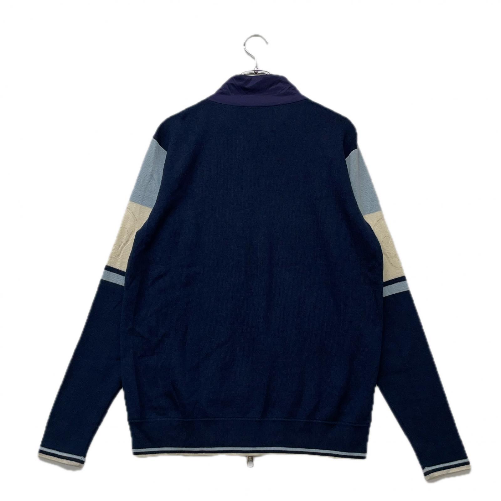 中古 メンズ マークアンドロナ MARK&LONA ニットアウター XL 紺