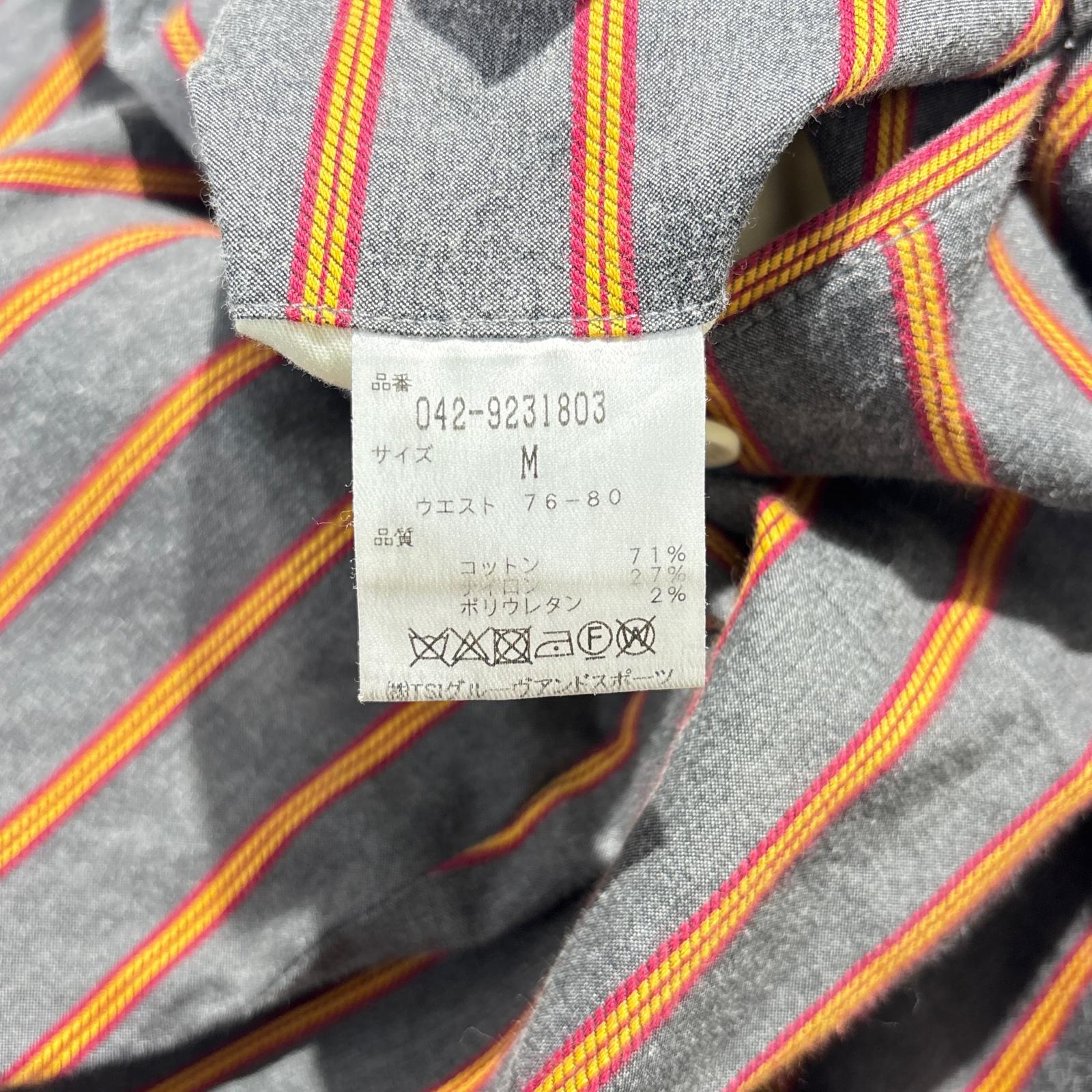 St.Andrews - coco 中古 セントアンドリュース StANDREWS メンズ パンツ M 黒×グレー 花柄 総柄 St.Andrews - coco 中古 セントアンドリュース StANDREWS メンズ