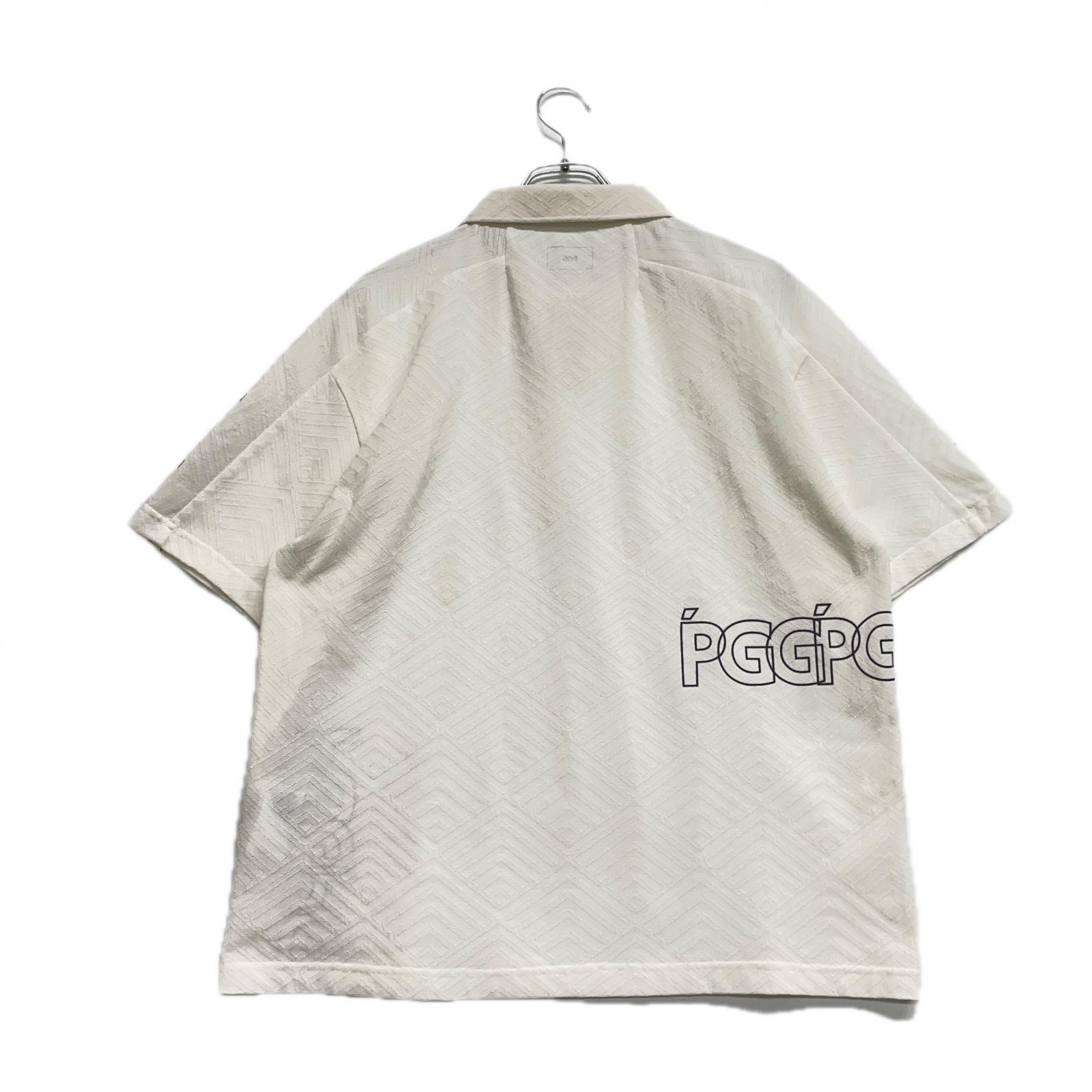 coco 中古 ピージージー PGG メンズ 半袖ポロシャツ 5(L) 紺 ネイビー ボーダー 薄手 coco 中古 ピージージー PGG メンズ 半袖ポロシャツ 5(L) 紺
