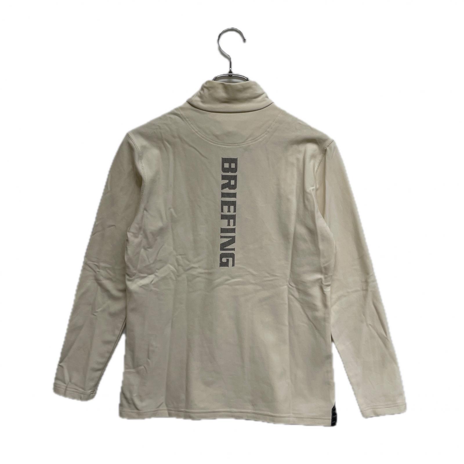 BRIEFING - coco 中古 ブリーフィング BRIEFING レディース 長袖シャツ M 白 ホワイト 裏微起毛 ストレッチ 中古 レディース ブリーフィング BRIEFING 長袖シャツ M 白