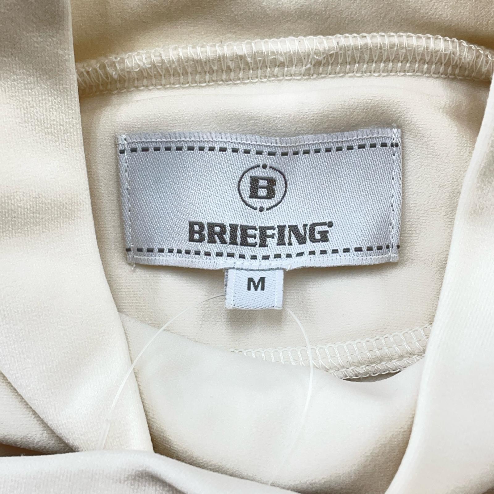 中古 レディース ブリーフィング BRIEFING 長袖シャツ M 白