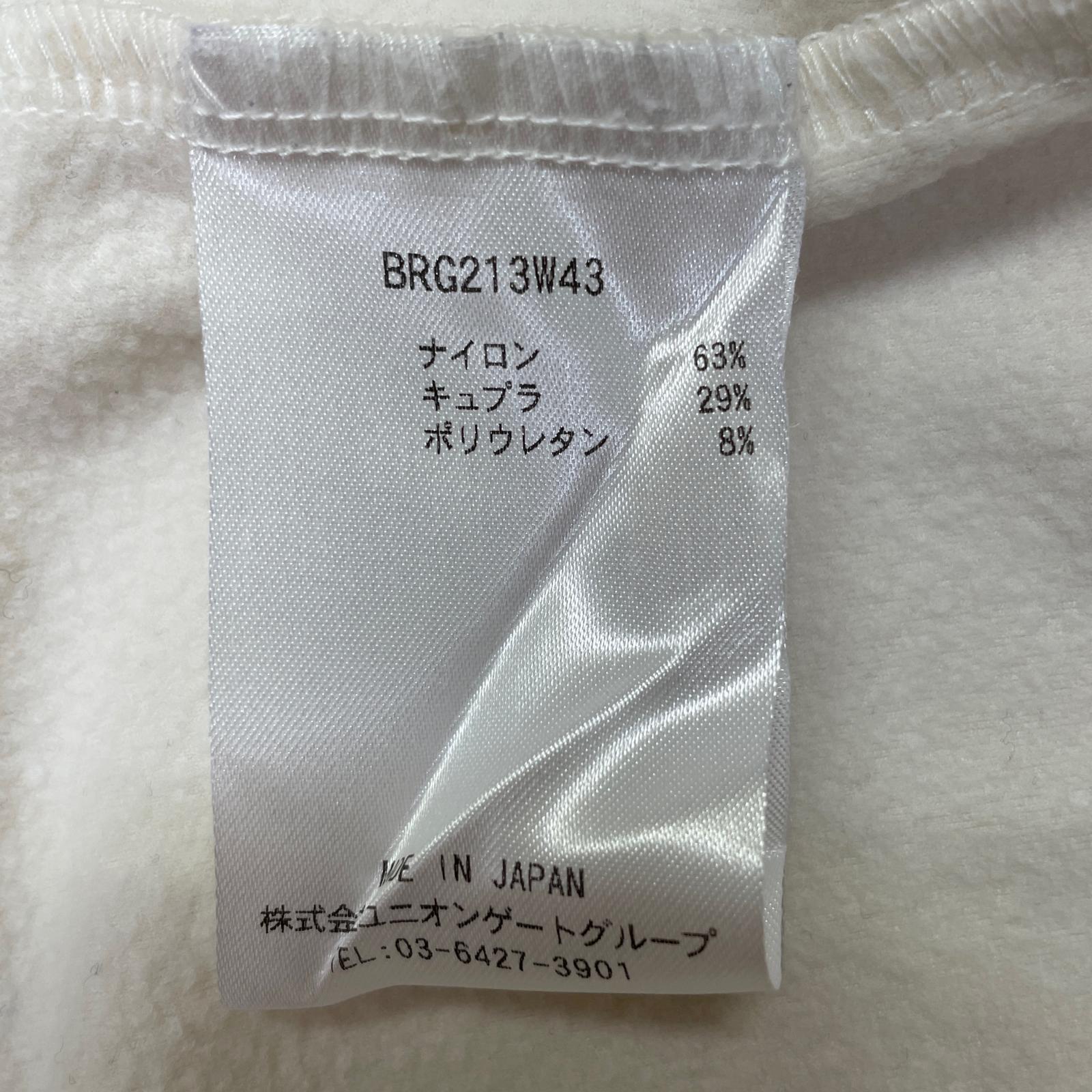 中古 レディース ブリーフィング BRIEFING 長袖シャツ M 白