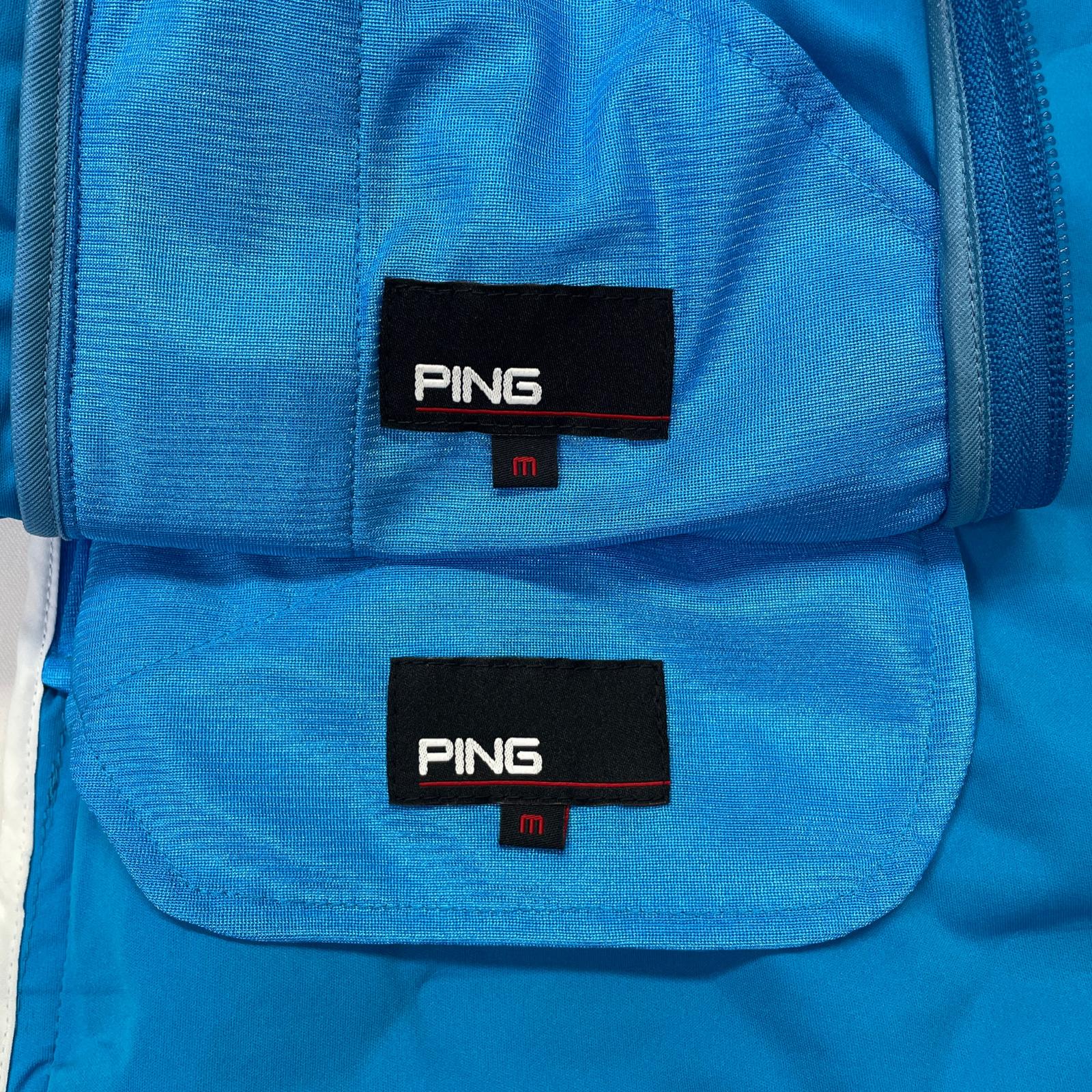 ピン PING ベロアフーディーブルゾン スカート　2点　秋冬 セットアップ ピン PING ベロアフーディーブルゾン スカート 2点 秋冬