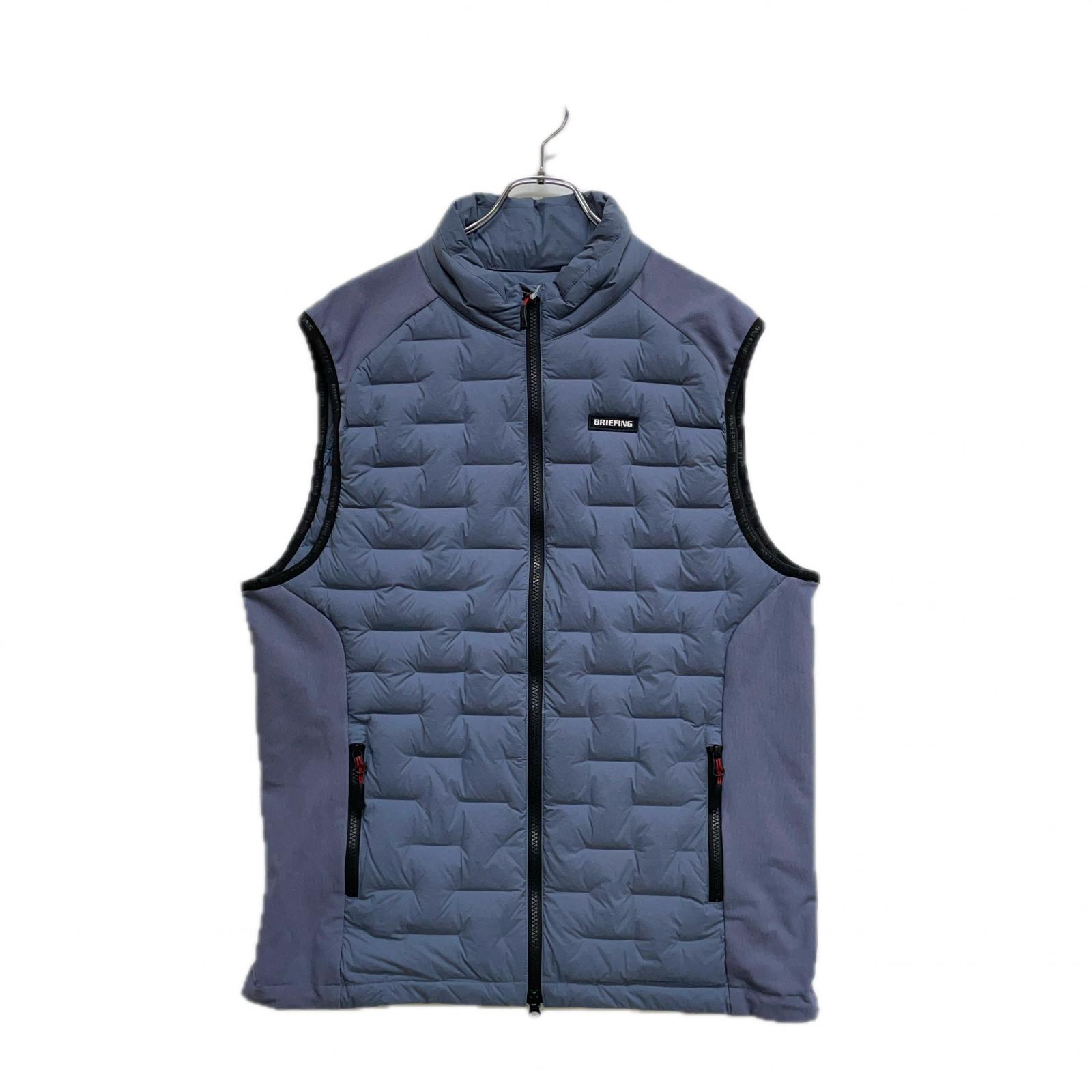 【新品】BRIEFING ブリーフィング ウインド ベスト グレー L 新品】BRIEFING ブリーフィング ウインド ベスト グレー L 新品