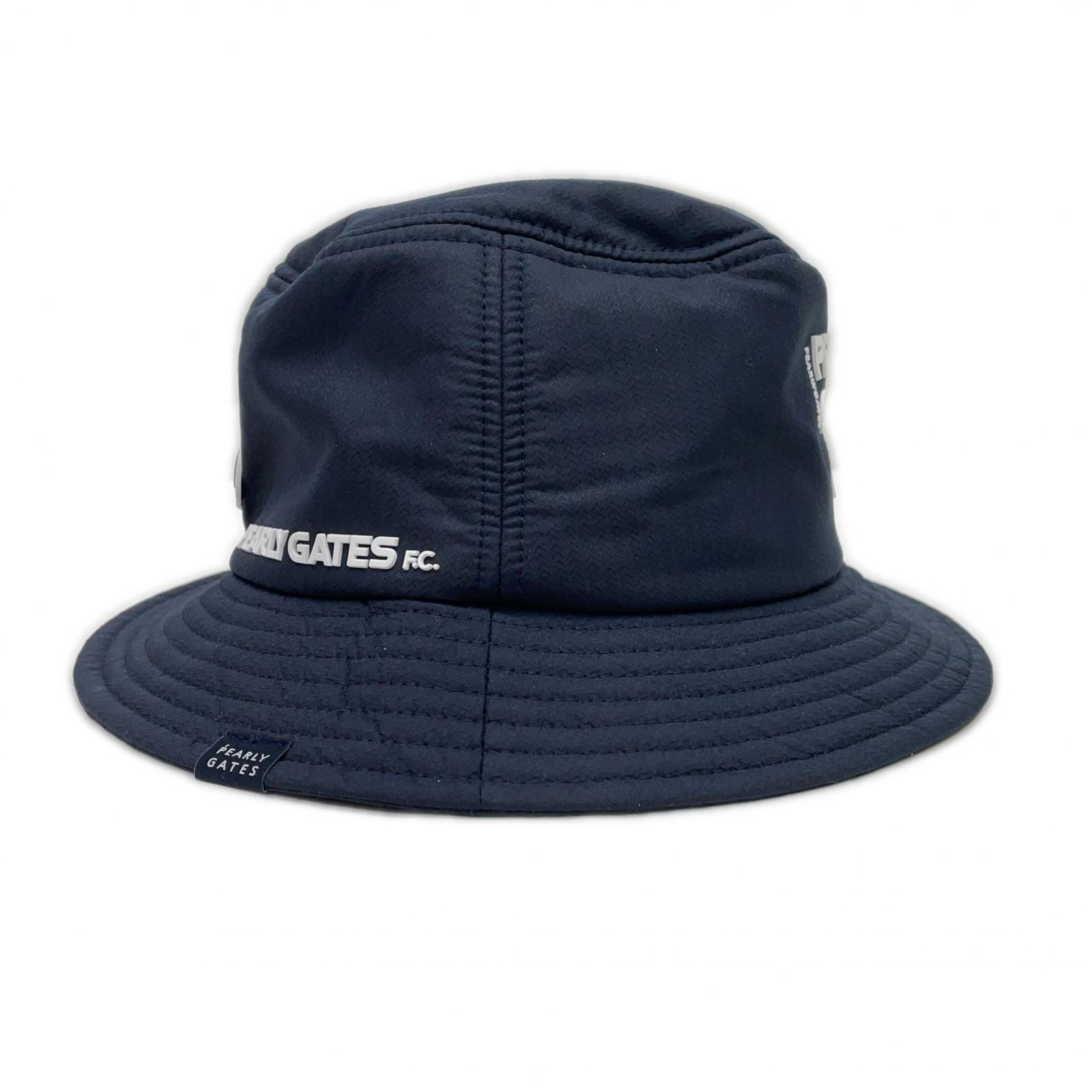 ゴルフ レディース帽子バケットハット／PEARLY GATESパーリーゲイツ PEARLY GATES 帽子 ハット 「PEARLY GATES」メタリックロゴ