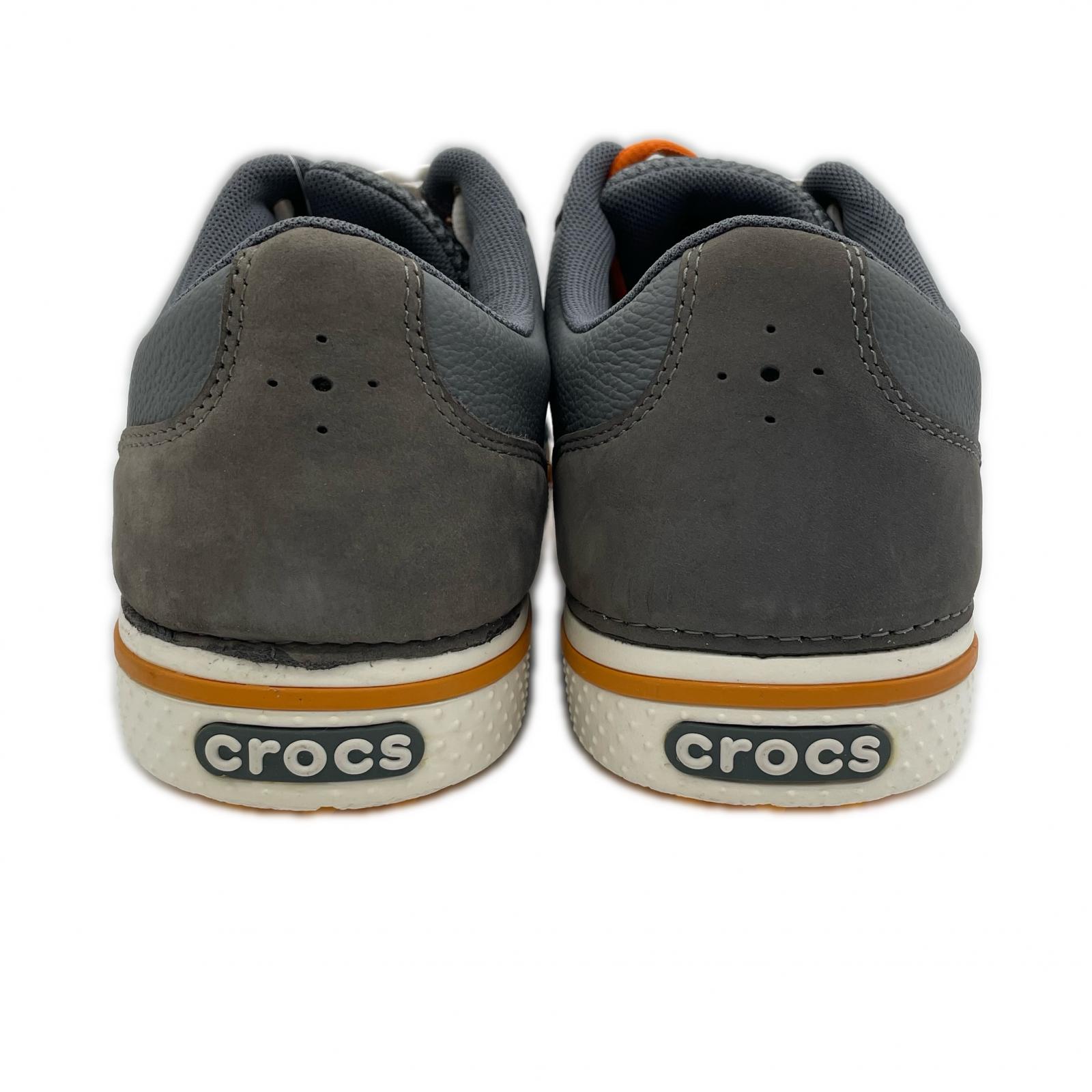 未使用品 ゴルフシューズ 28 チャコール×オレンジ クロックス