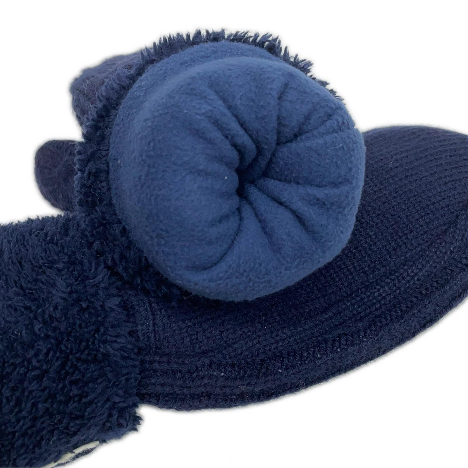 中古 マンシングウェア Munsing wear ミトン 紺 ネイビー 防寒