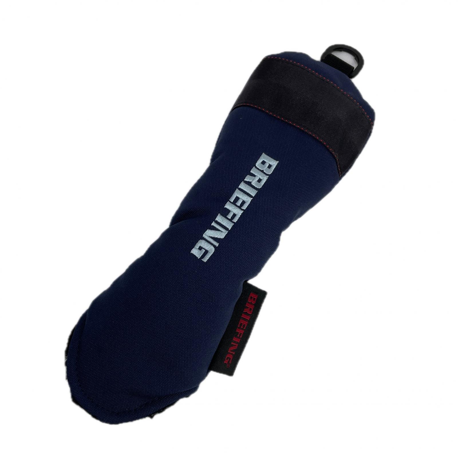 中古 ブリーフィング BRIEFING ヘッドカバー 紺 ネイビー
