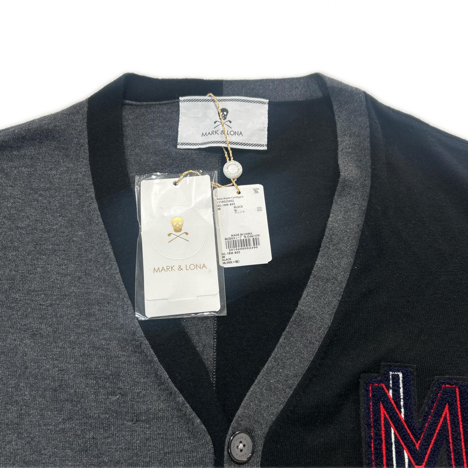 MARK&LONA カーディガン サイズ48 MARK&LONA カーディガン サイズ48