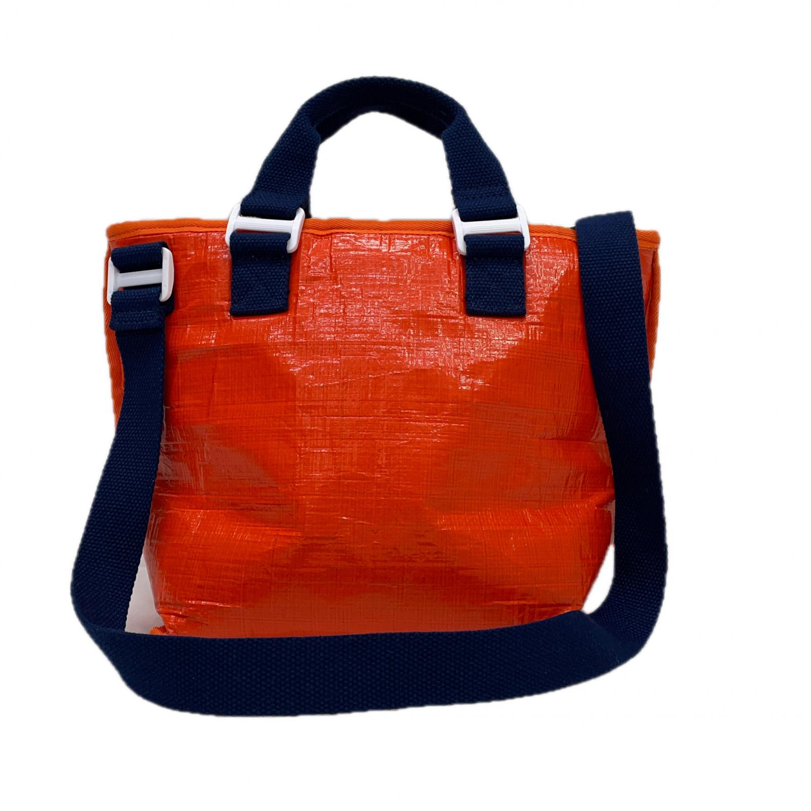 中古 パーリーゲイツ PEARLY GATES カートバッグ オレンジ ラウンド