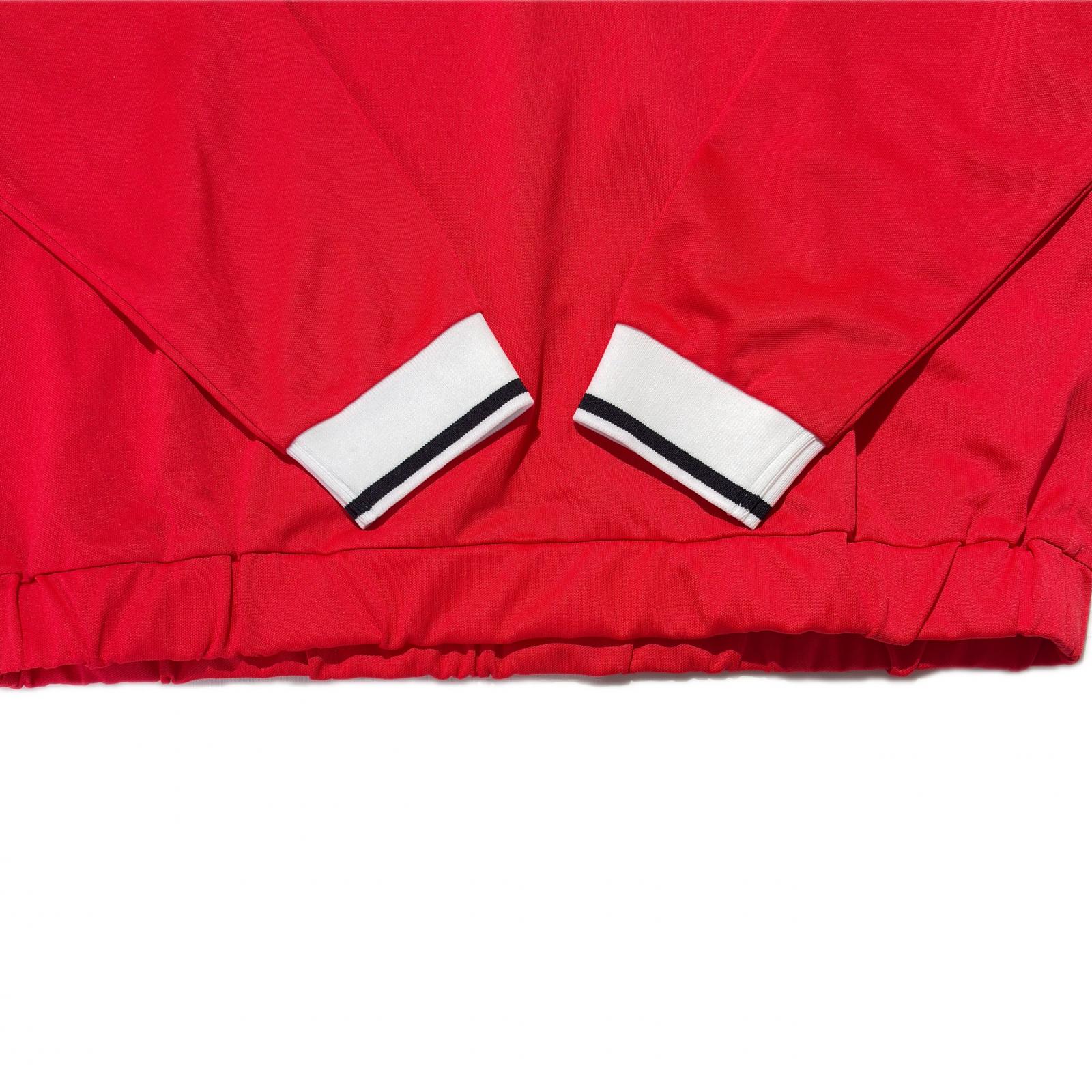 中古 レディース アルチビオ archivio 長袖ポロシャツ 40(L) レッド 赤