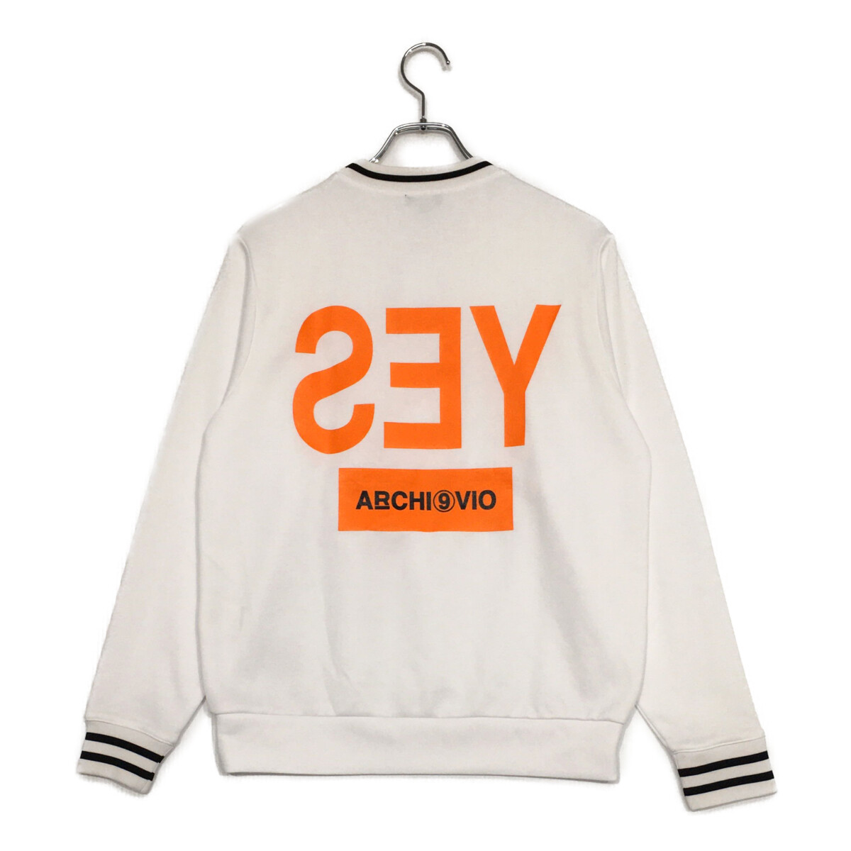 中古 メンズ アルチビオ archivio 長袖シャツ 46(M) ホワイト 白 春秋