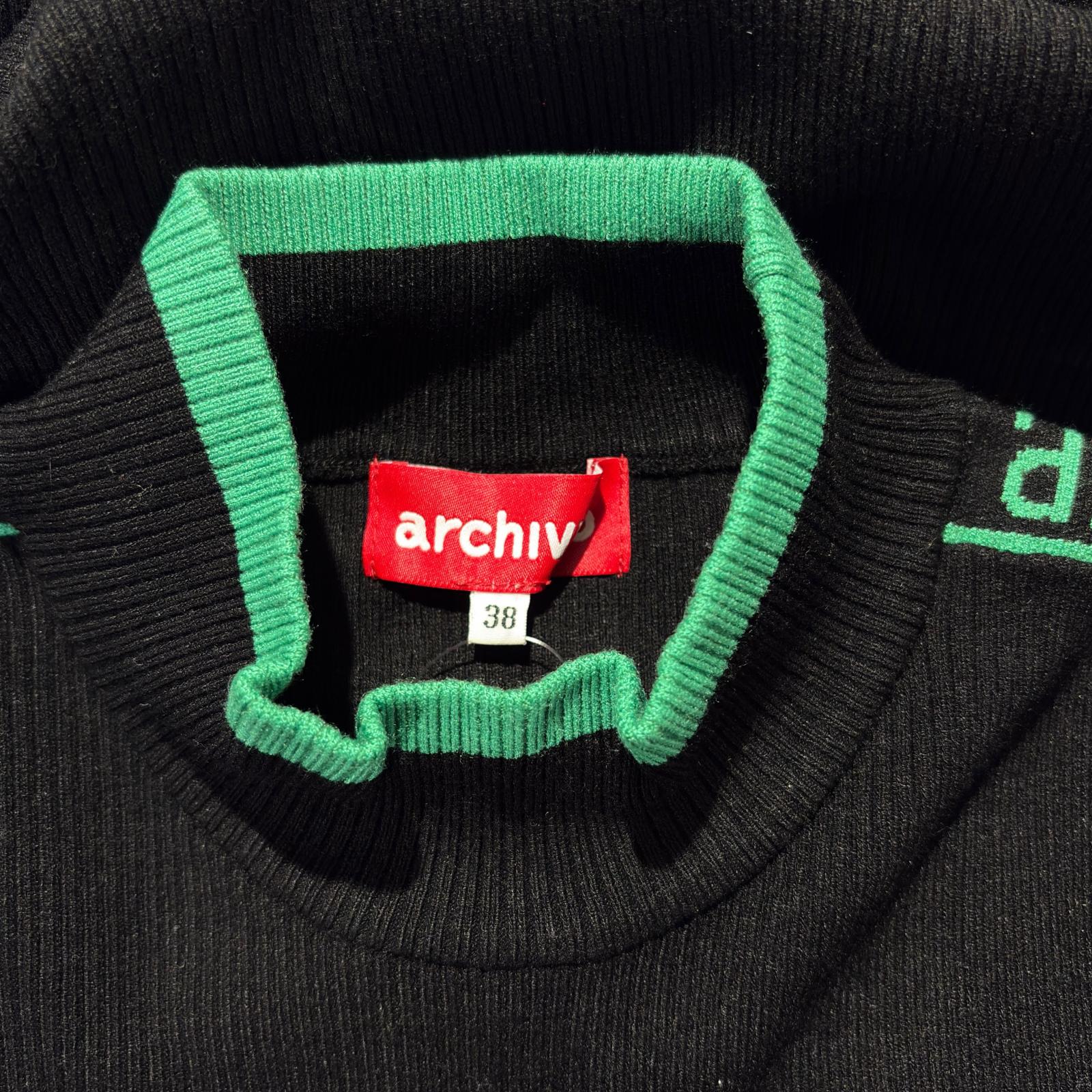 (超美品)アルチビオarchivio タートルネックセーター　サイズ38 中古 レディース アルチビオ archivio セーター 38(M) 黒 ブラック