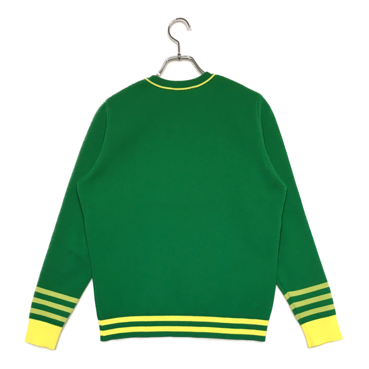 WAAC グリーン クルーネックセーター サイズM WAAC グリーン クルー
