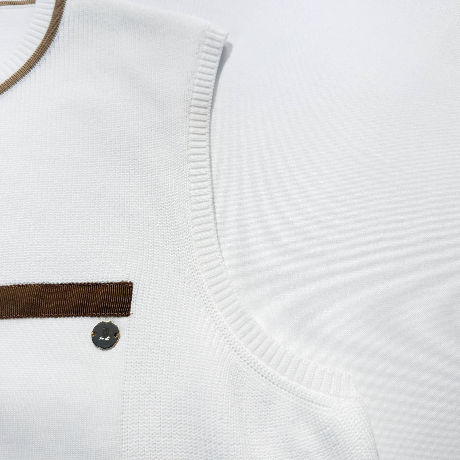 中古 レディース ランバンスポール LANVIN SPORT ベスト 42(LL) 白系