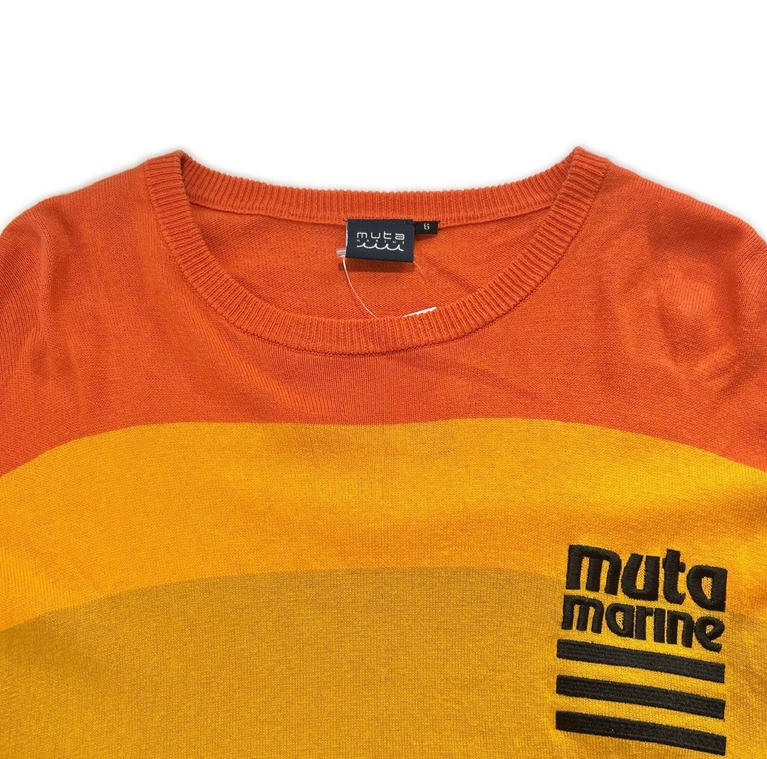 中古 メンズ ムータマリン muta MARINE セーター 6(LL) オレンジ