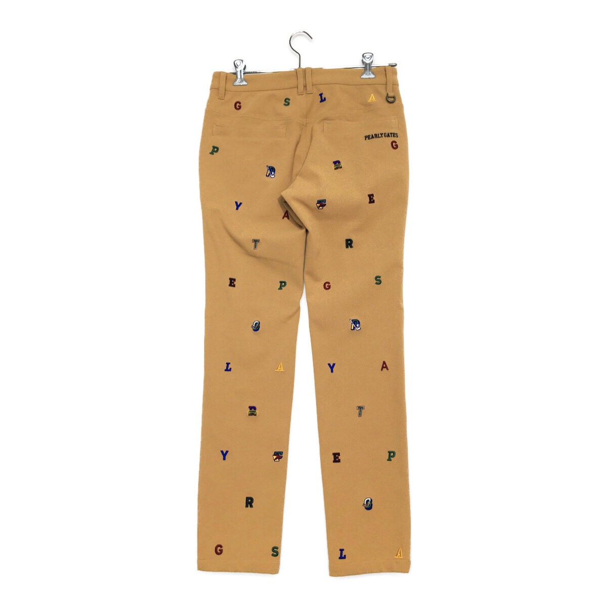 中古 メンズ パーリーゲイツ PEARLY GATES パンツ 3(S) ベージュ 裏微