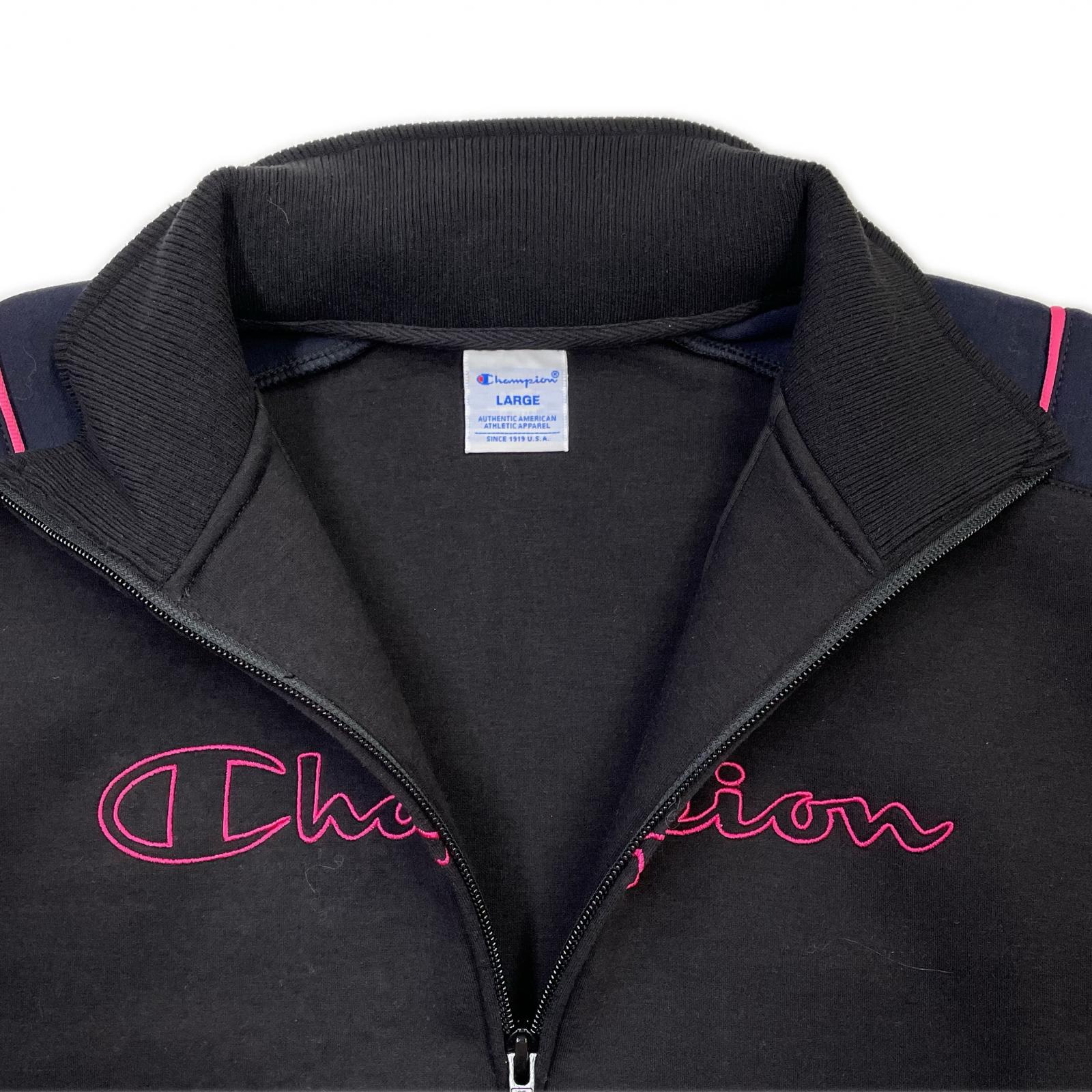 中古 レディース チャンピオンゴルフ Champion セットアップ L 黒