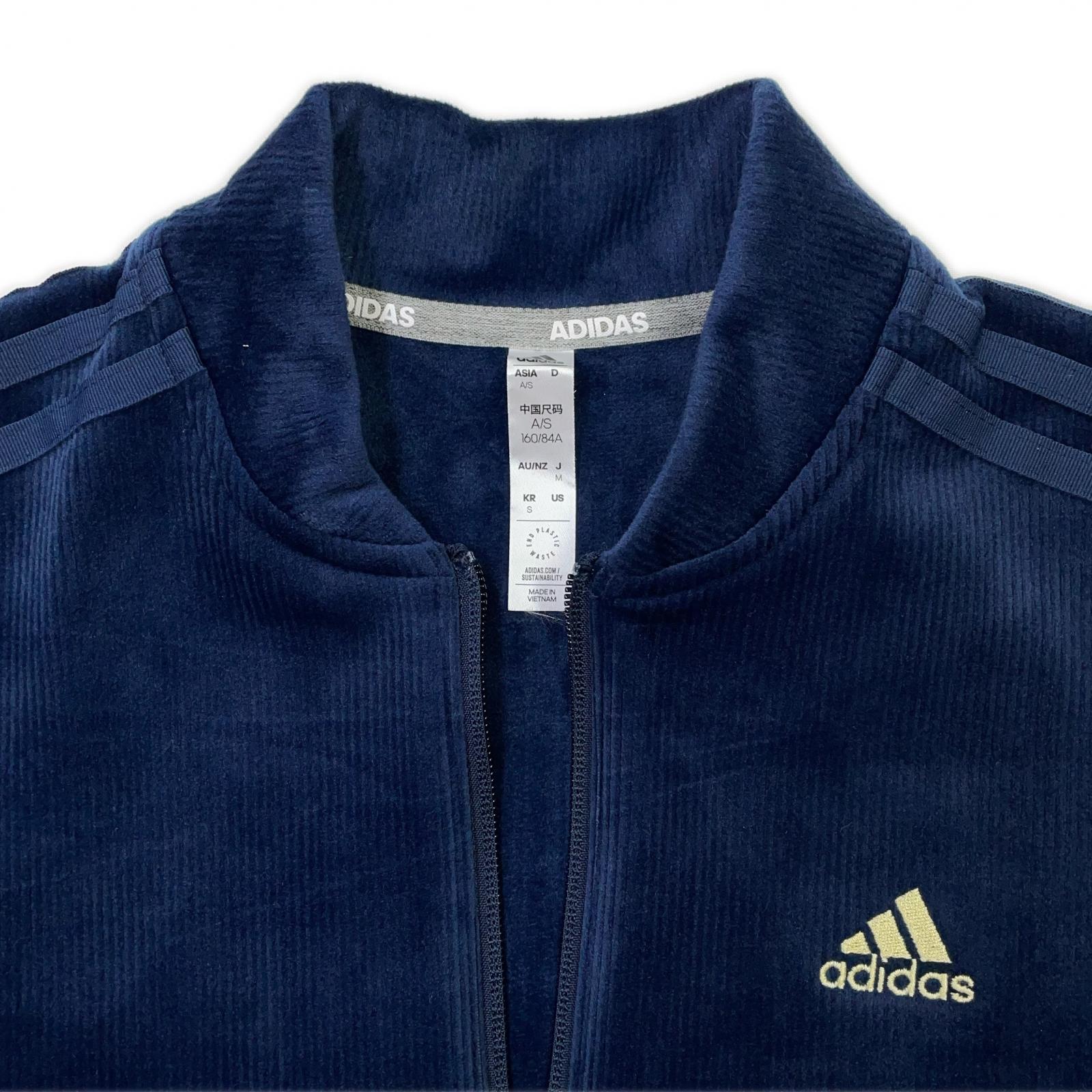 中古 レディース アディダスゴルフ adidas GOLF セットアップ M 紺