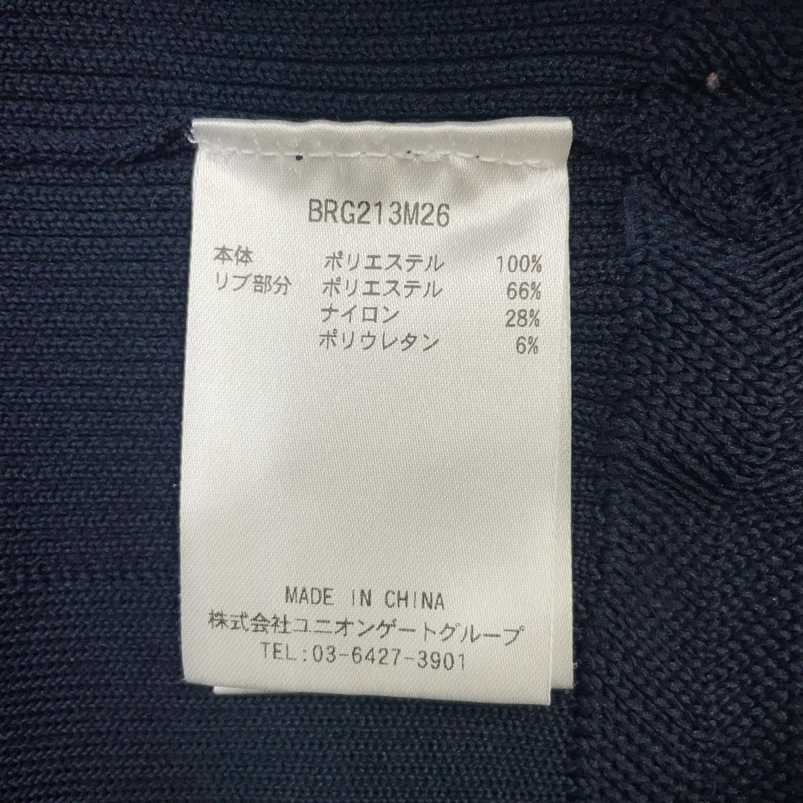 中古 メンズ ブリーフィング BRIEFING セーター XL ネイビー 紺 クルー