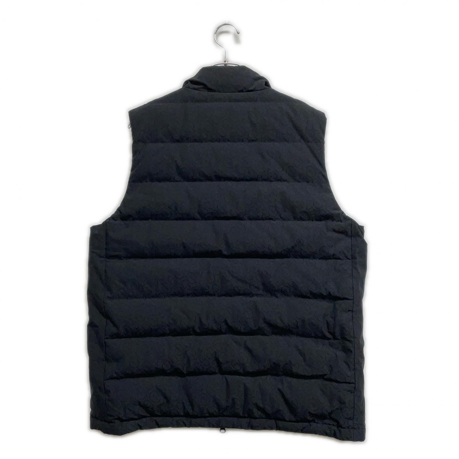 デサント ゴルフ ダウンベスト ブラック メンズdescente 中古 メンズ デサントゴルフ DESCENTE GOLF ダウンベスト XO ブラック