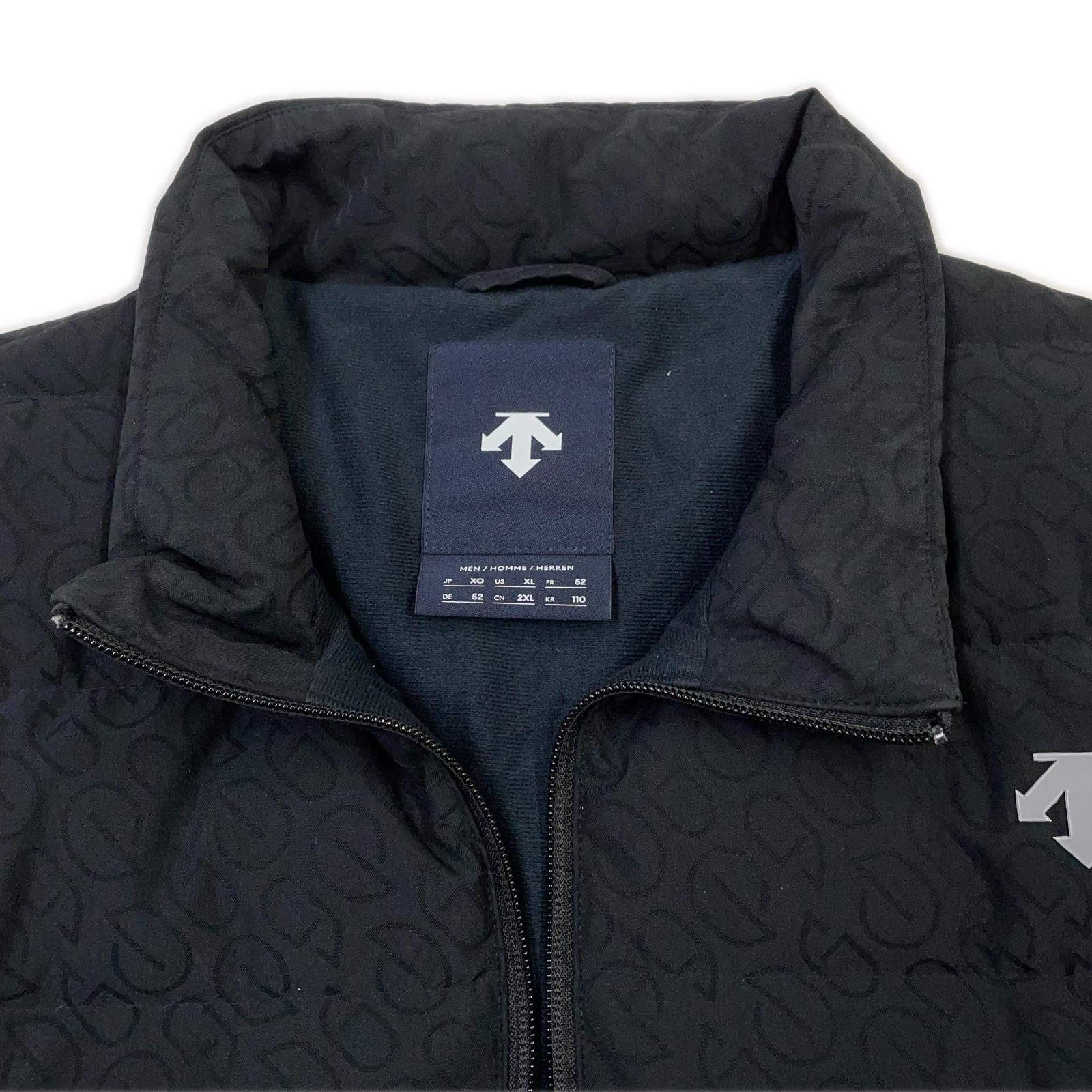 中古 メンズ デサントゴルフ DESCENTE GOLF ダウンベスト XO ブラック