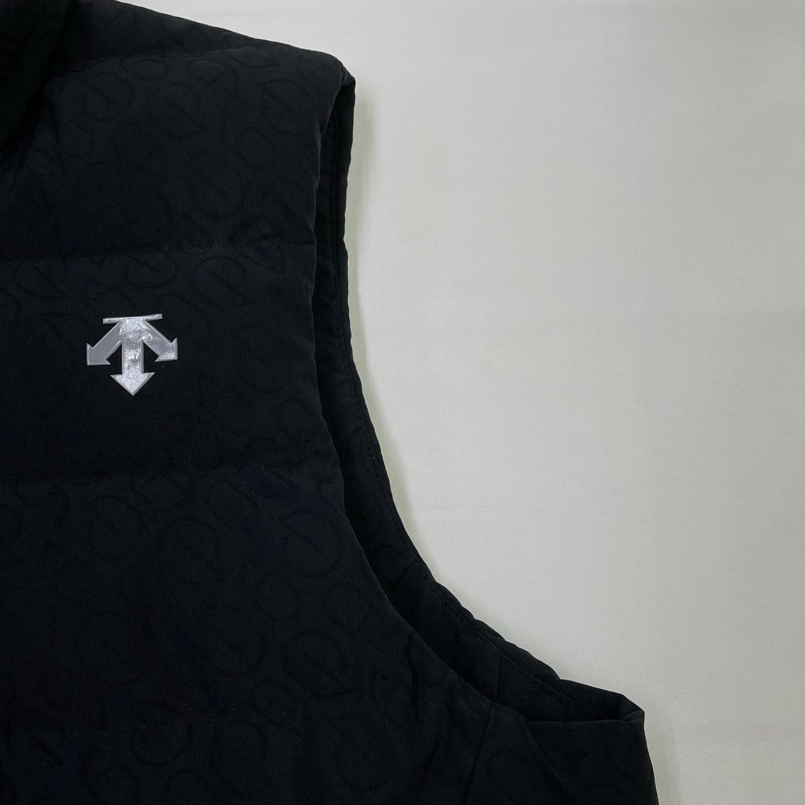 中古 メンズ デサントゴルフ DESCENTE GOLF ダウンベスト XO ブラック