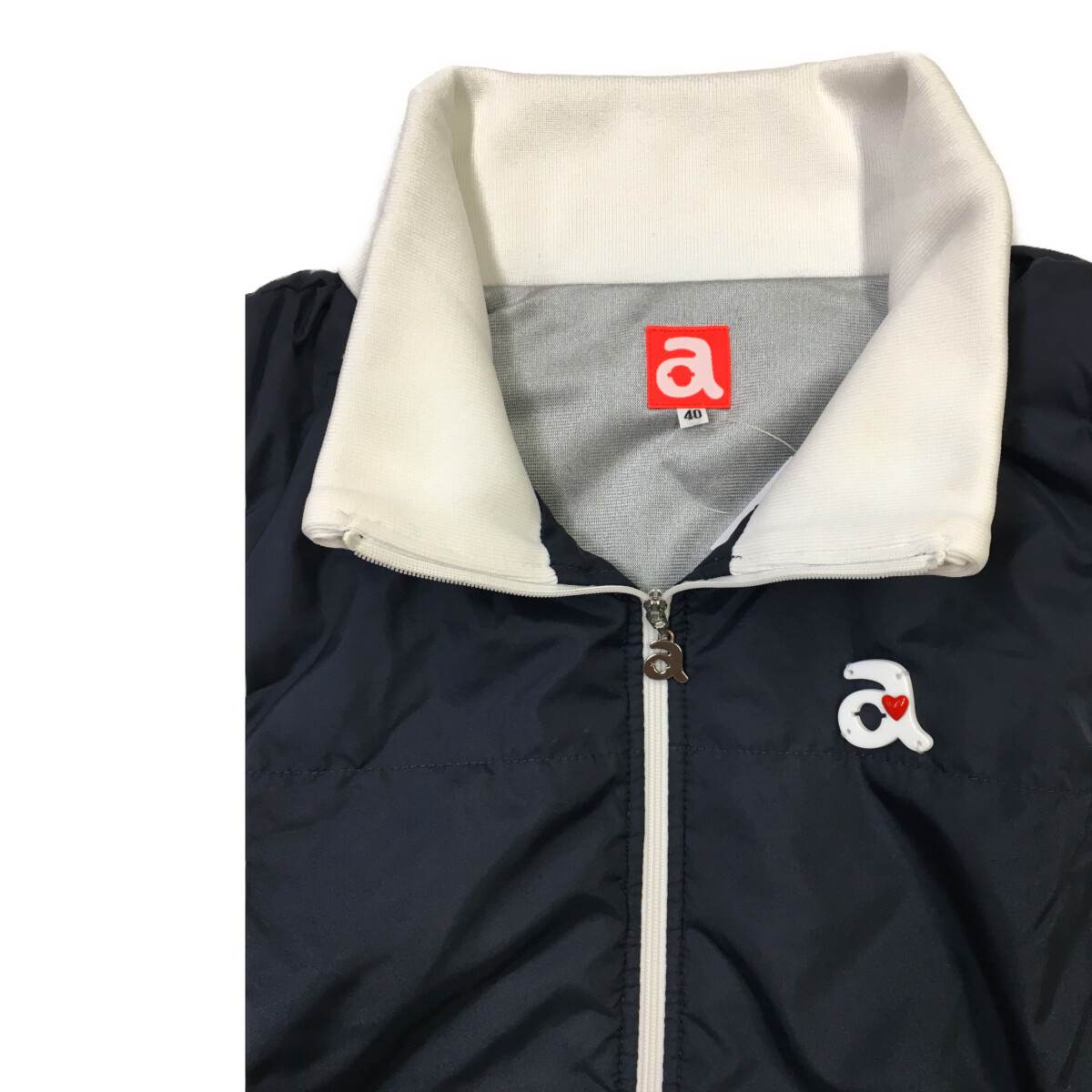 中古 レディース アルチビオ archivio フルジップアウター 40(L) 紺