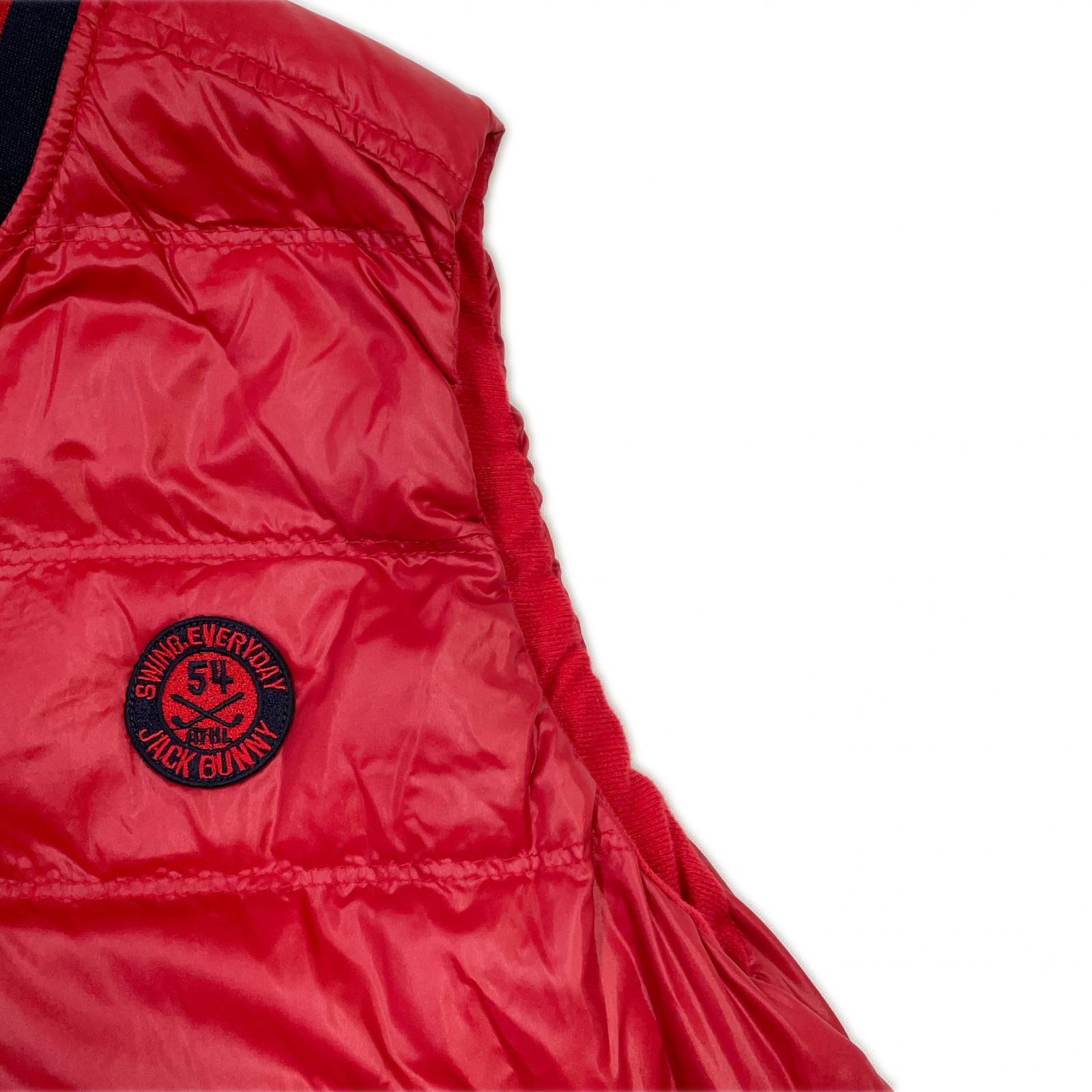 中古 レディース ジャックバニー Jack Bunny!! ダウンベスト 1(M) 赤