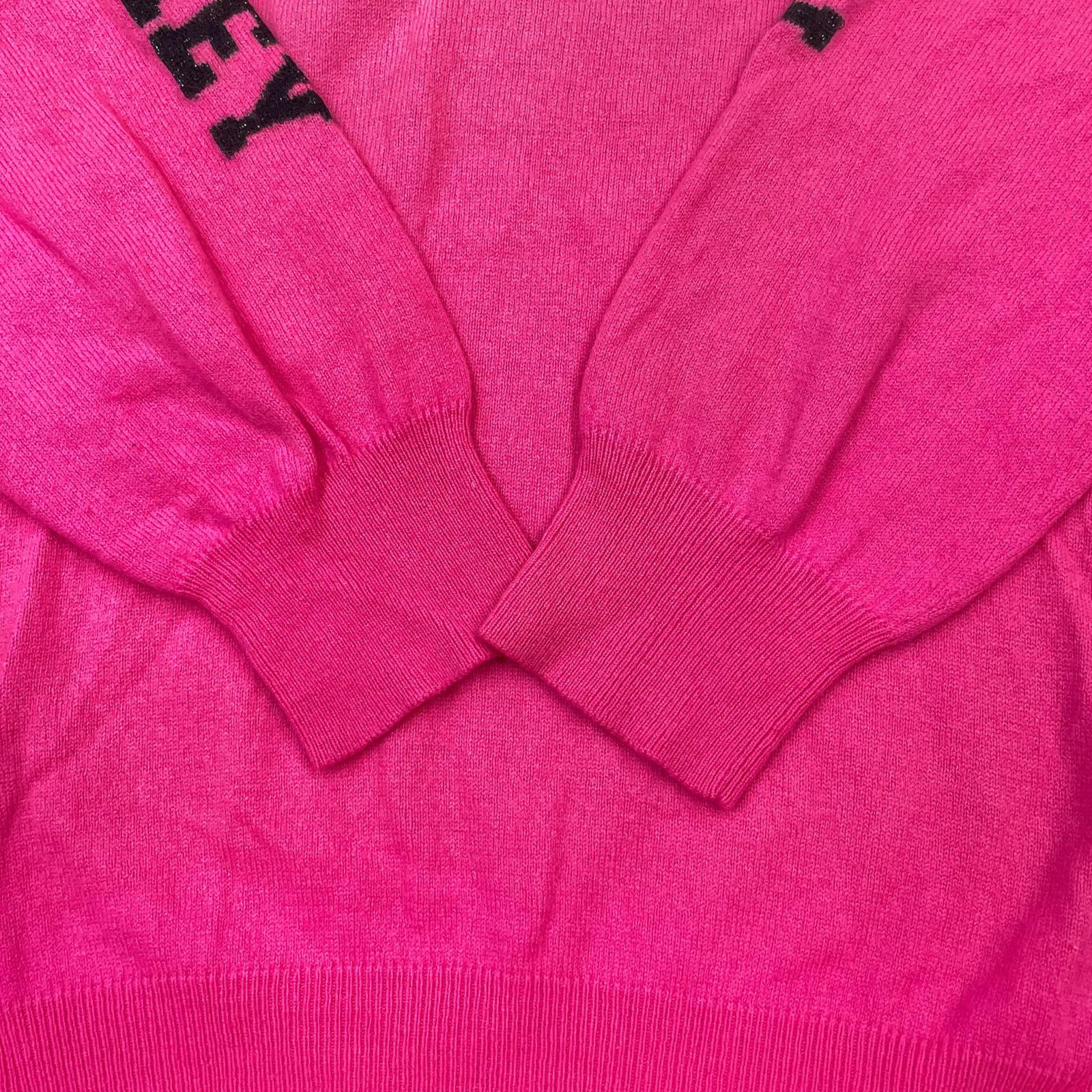 中古 メンズ マークアンドロナ MARK&LONA セーター XL ピンク Vネック 中古 メンズ マークアンドロナ MARK&LONA セーター XL ピンク Vネック