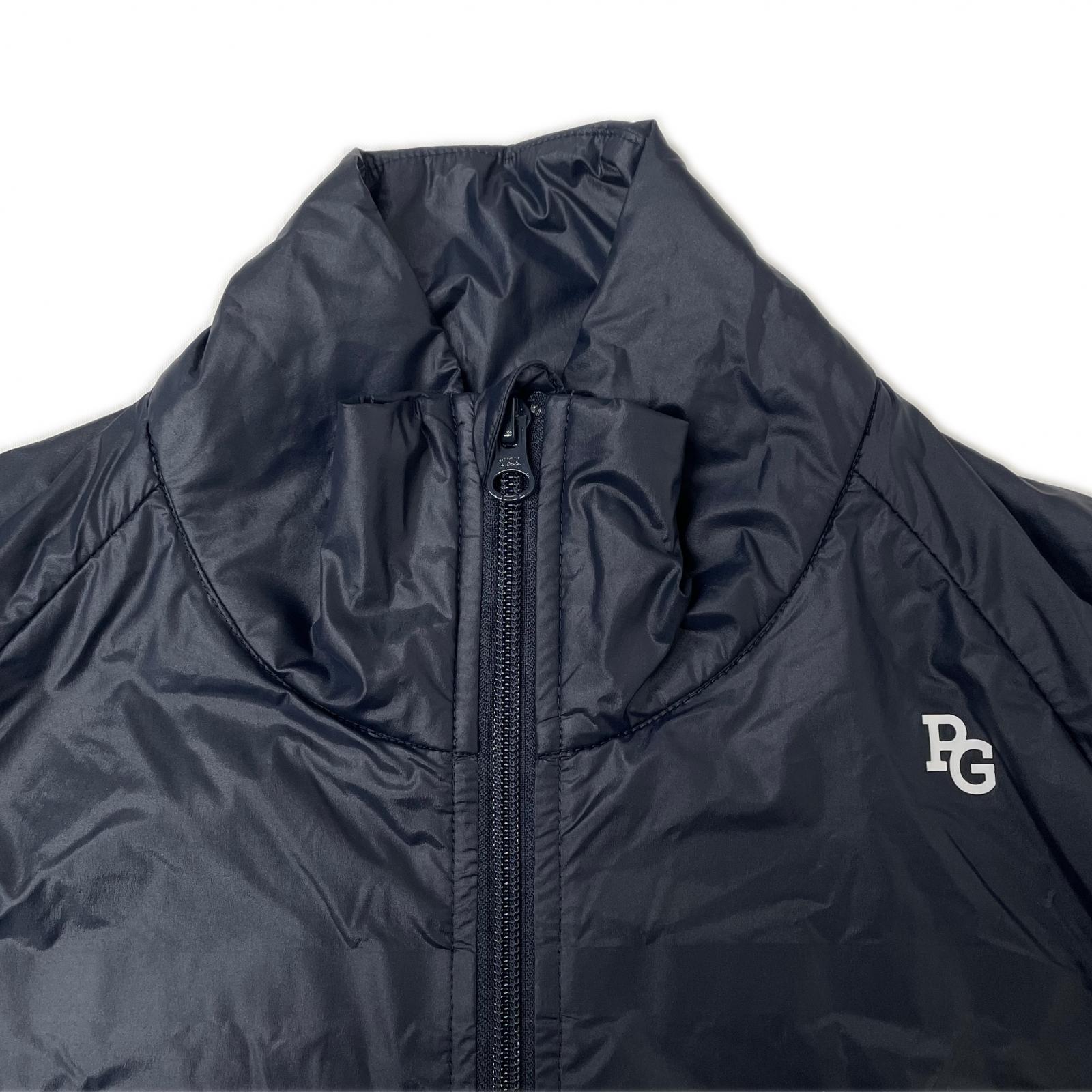 ★ PEARLY GATES ネイビー　フルジップジャケット 4 ★ 中古 メンズ パーリーゲイツ PEARLY GATES フルジップアウター 4(M) 紺