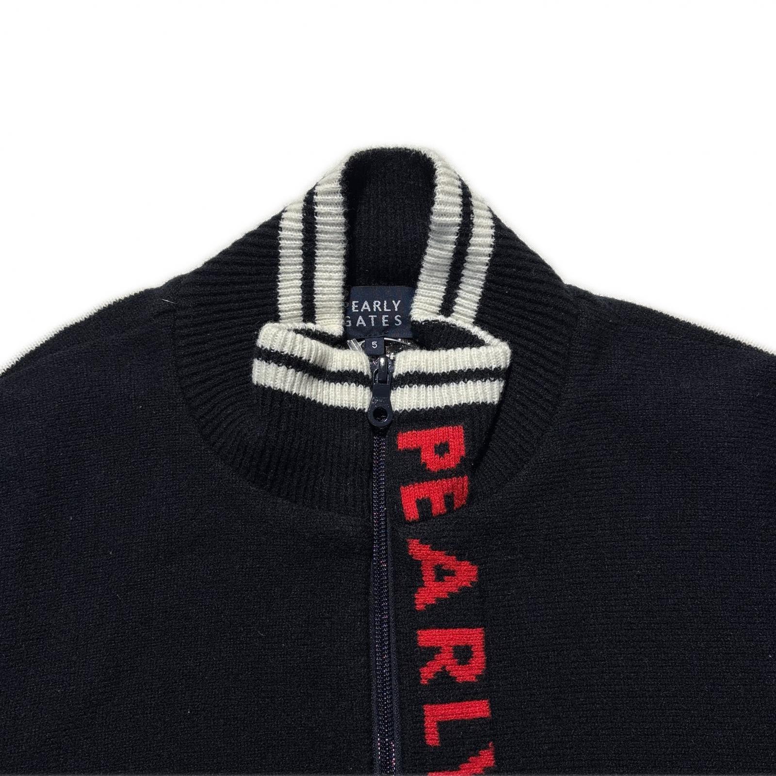 PEARLY GATES パーリーゲイツ ニットアウター　（5）Lサイズ 中古 メンズ パーリーゲイツ PEARLY GATES ニットアウター 5(L) 紺