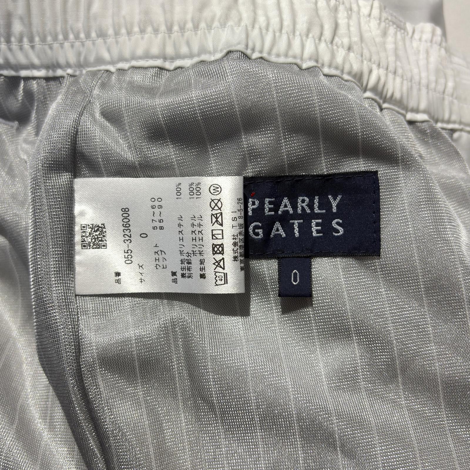 中古 レディース パーリーゲイツ PEARLY GATES パンツ 0(S) ホワイト