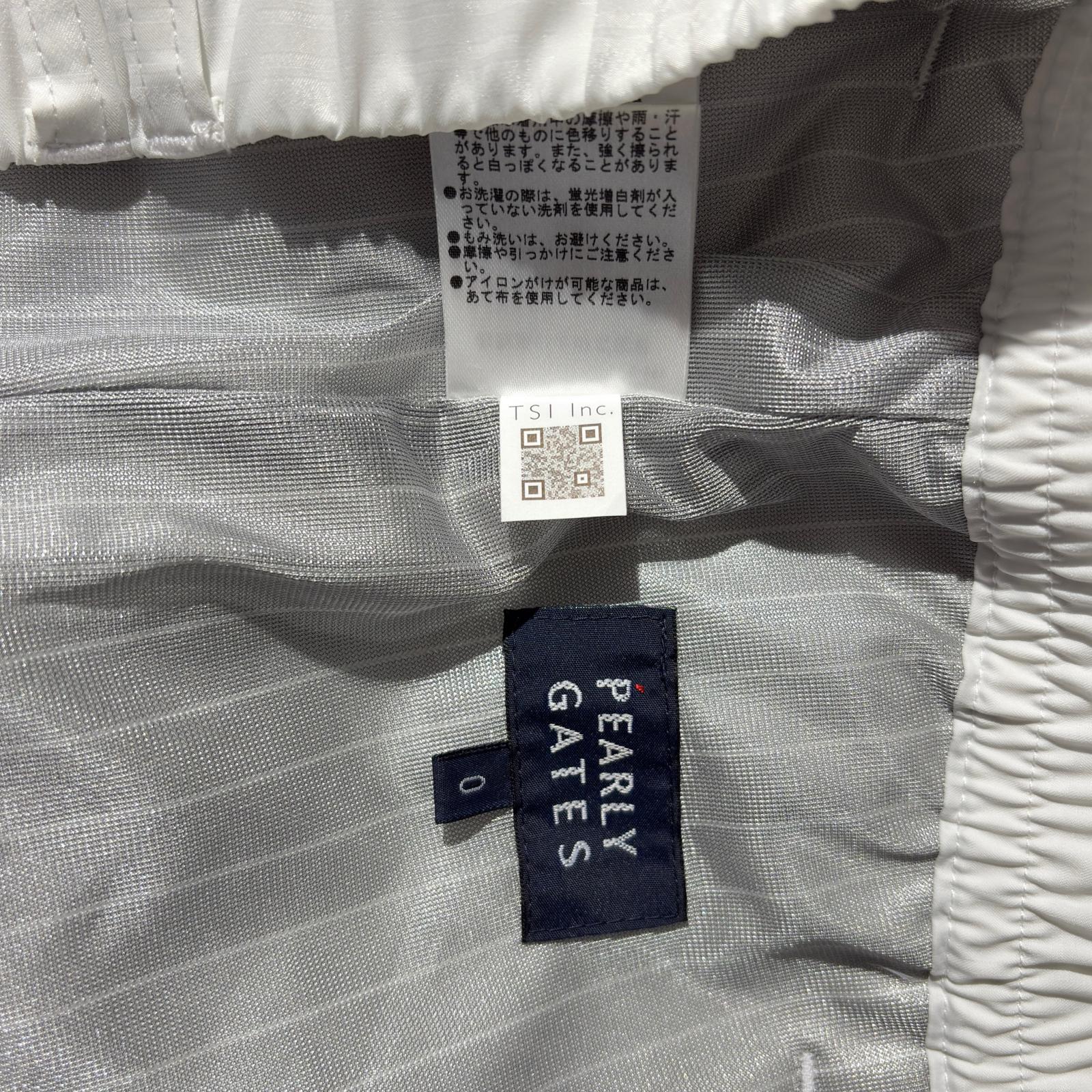 中古 レディース パーリーゲイツ PEARLY GATES パンツ 0(S) ホワイト