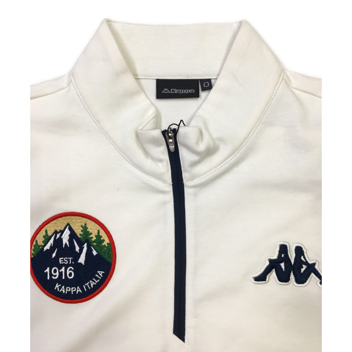 未使用品 メンズ カッパゴルフ KAPPA GOLF 長袖シャツ O 白 ホワイト