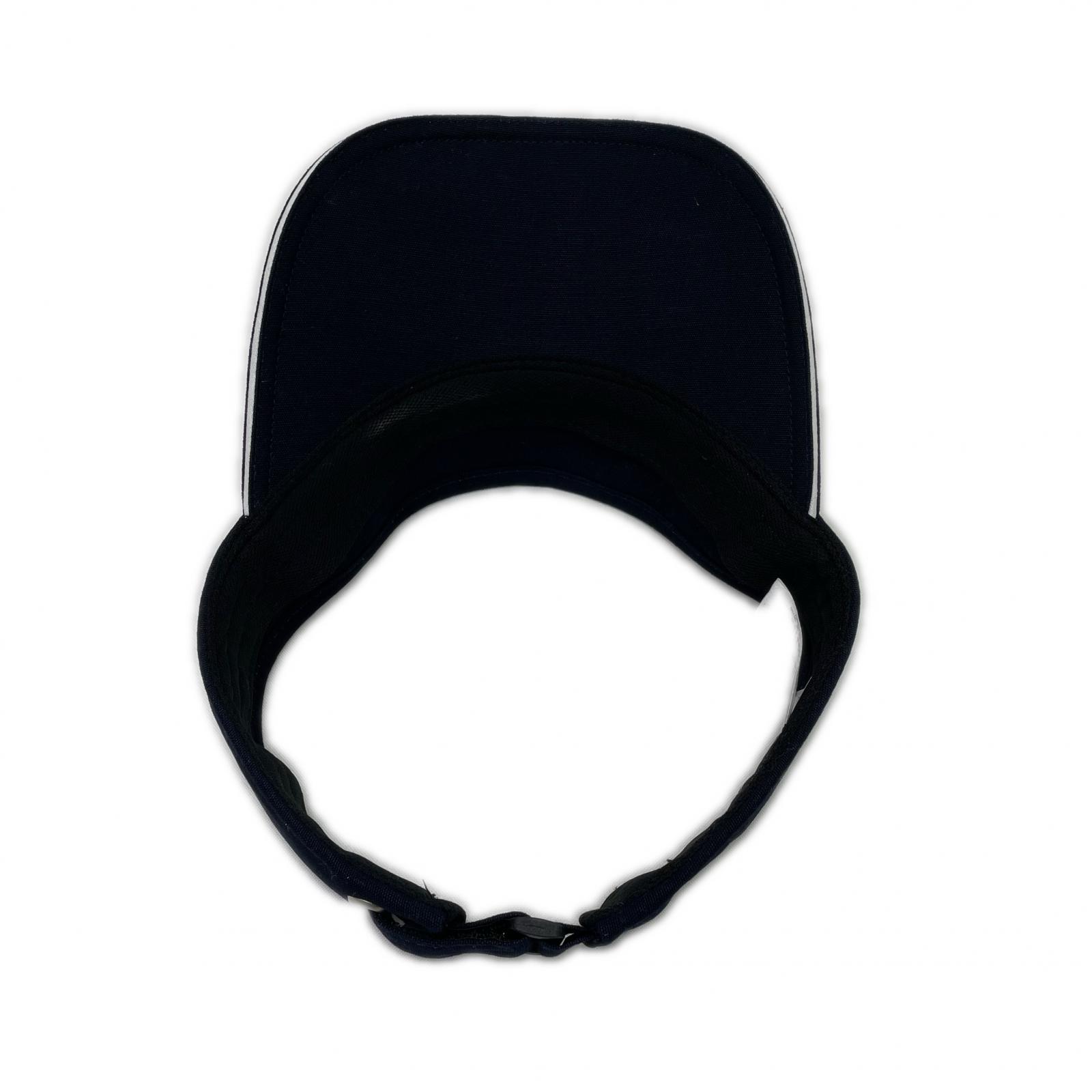 中古 パーリーゲイツ PEARLY GATES サンバイザー フリー ネイビー 紺