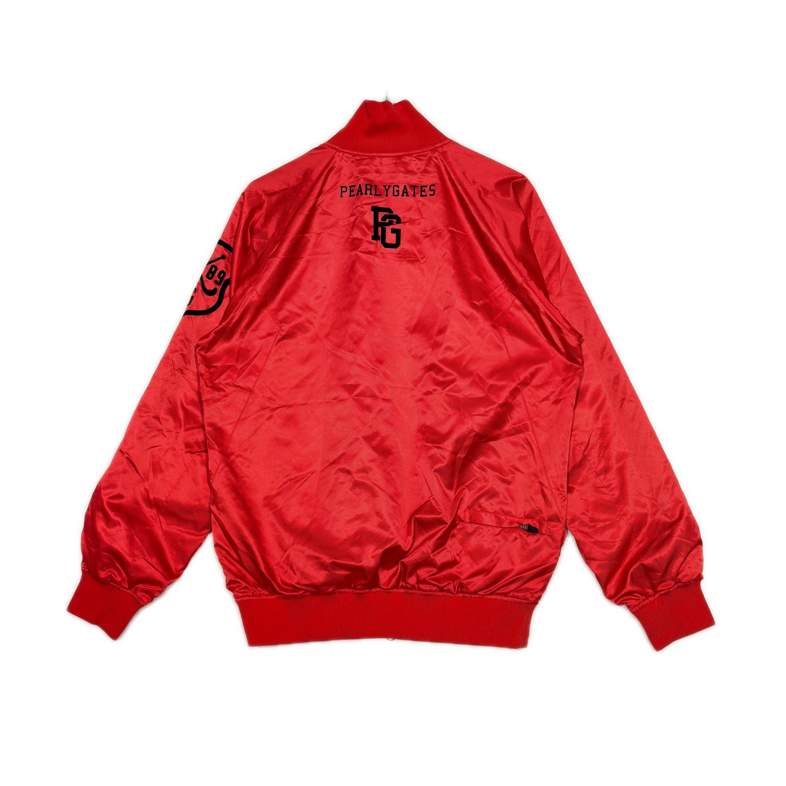 中古 メンズ パーリーゲイツ PEARLY GATES フルジップアウター 4(M) 赤