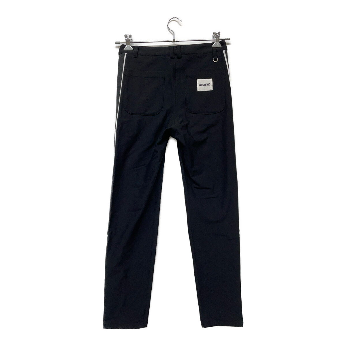 中古 レディース アルチビオ archivio パンツ 36(S) 黒 ブラック 2025