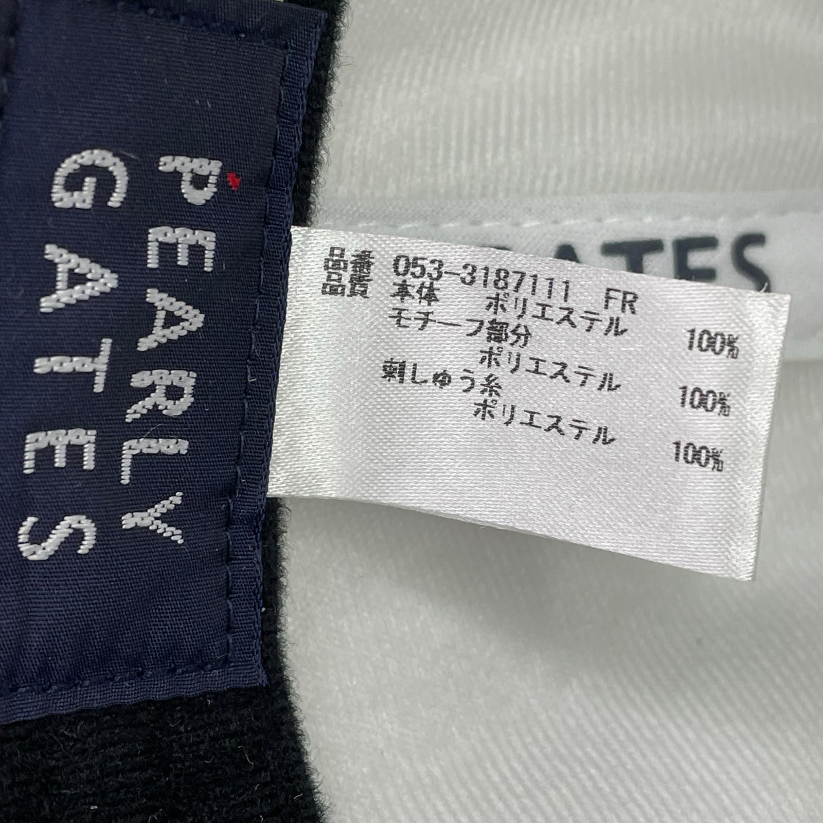 中古 パーリーゲイツ PEARLY GATES キャップ フリー 白 ホワイト 2段
