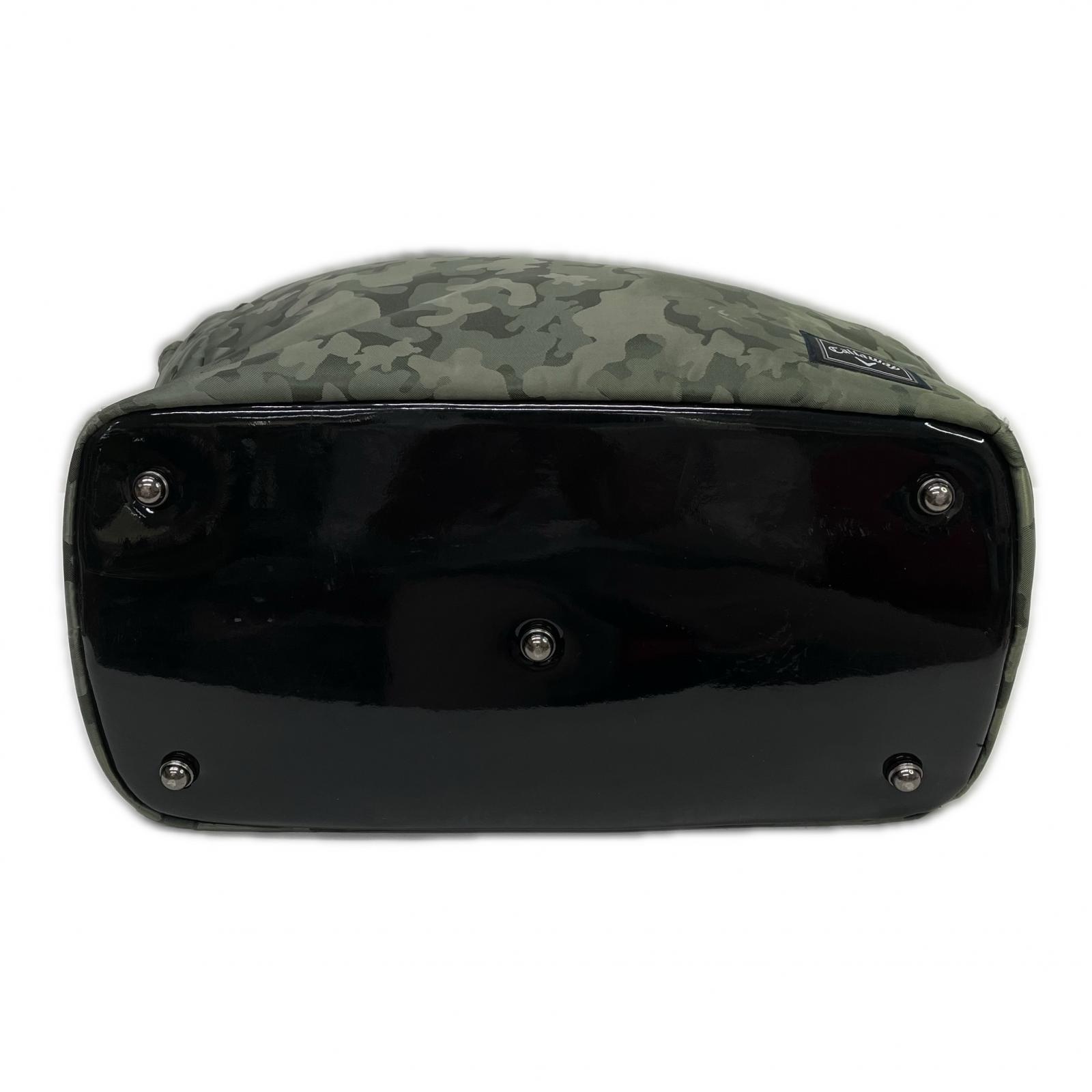 中古 キャロウェイ Callaway トート型ボストンバッグ グリーン系