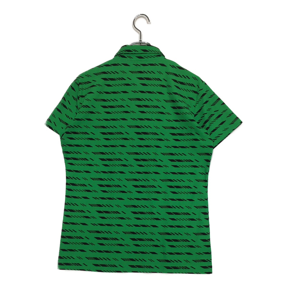 中古 メンズ デサントゴルフ DESCENTE GOLF 半袖ポロシャツ L 緑