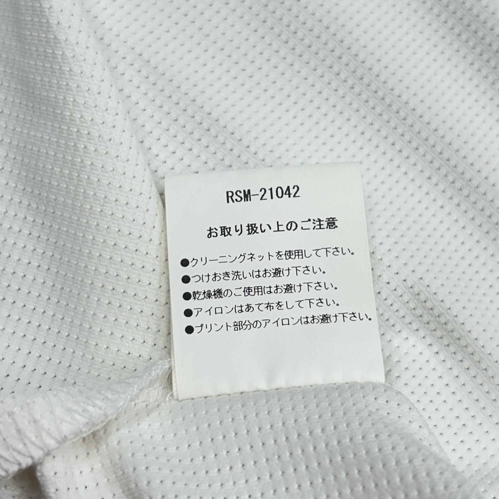 中古 メンズ ラフ＆スウェル rough&swell 半袖シャツ S 白 ホワイト