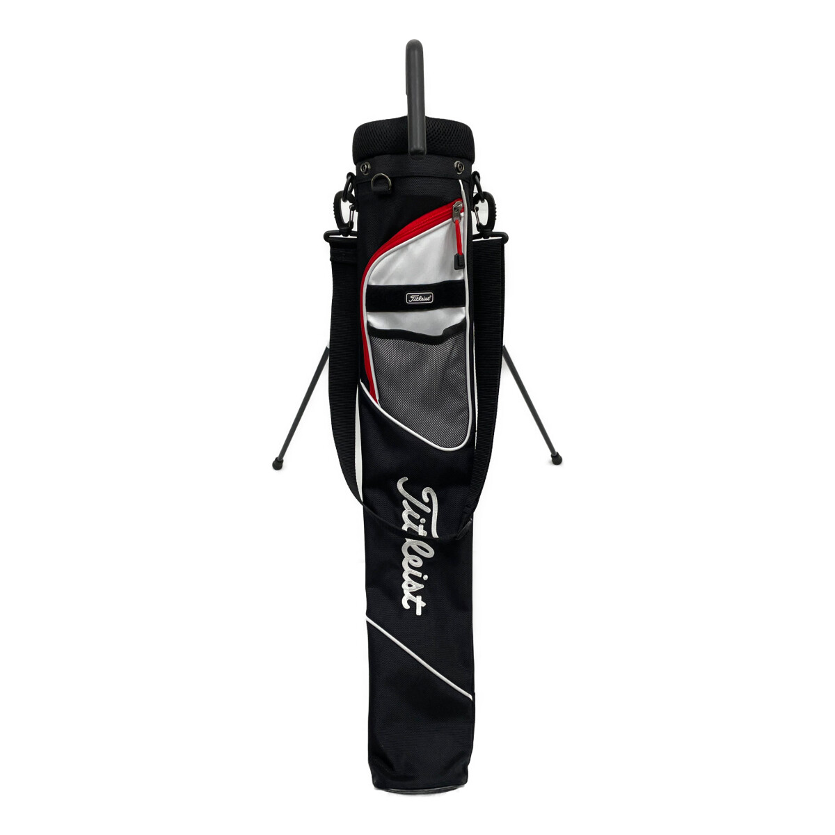 スターク・インダストリーズ　ゴルフセルフスタンドケース　中古品　レア 中古 タイトリスト Titleist セルフスタンドバッグ ブラック スタンド