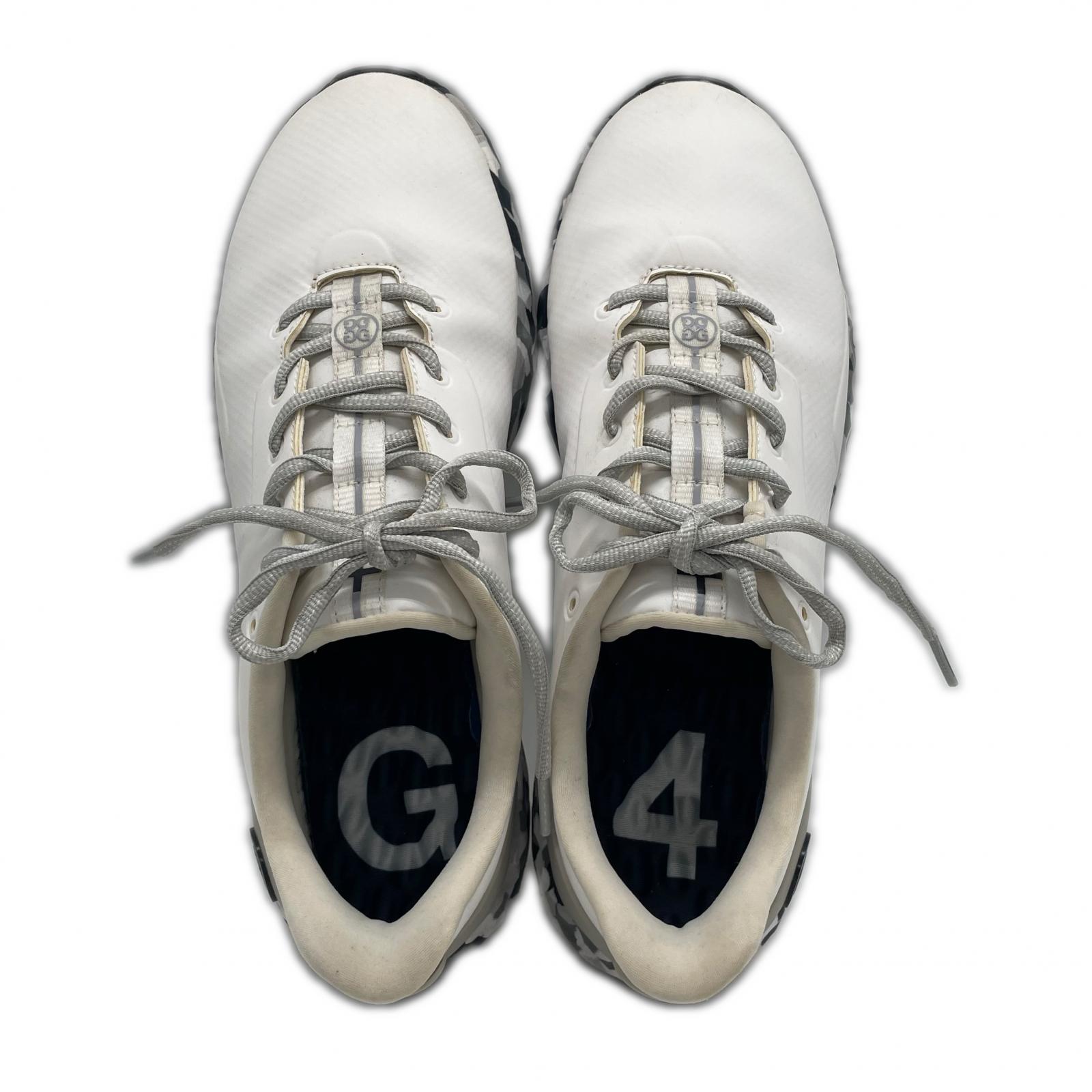 中古 ジーフォア G/FORE ゴルフシューズ 26.5 ホワイト系 ブランドロゴ