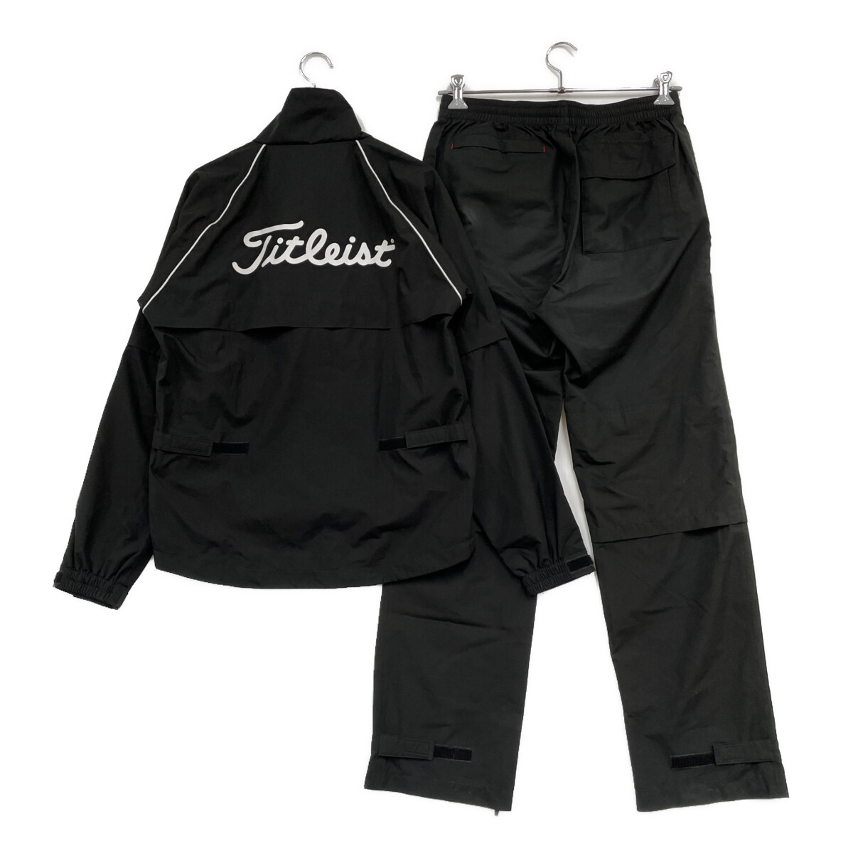 中古 メンズ タイトリスト Titleist レインウエア L 黒 ブラック 2WAY